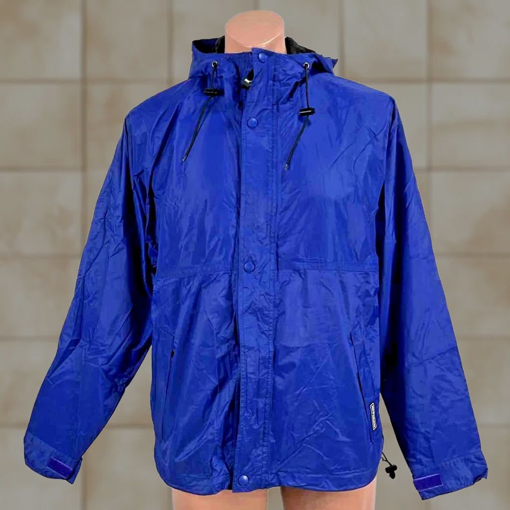 Helly Hansen Helly Hansen HellyTech Waterproof Jacket Mens Medium Royal Blue Outdoors Hiking Size US M / EU 48-50 / 2 - 1 Thumbnail