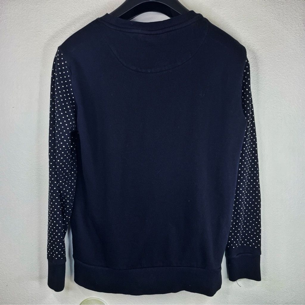 DKNY DKNY Women’s Metallic Studded Sweatshirt w Silver Logo XXS Size XXS / US 00 / IT 34 - 4 Thumbnail