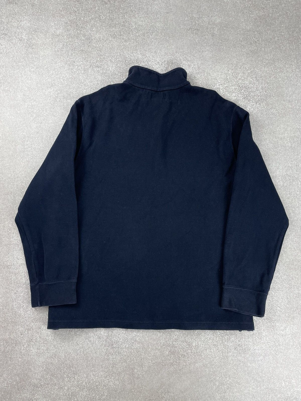 Polo Ralph Lauren × Ralph Lauren Polo Ralph Lauren Vintage 1/4 Zip Cotton Sweater Pullover Size US XL / EU 56 / 4 - 8 Thumbnail