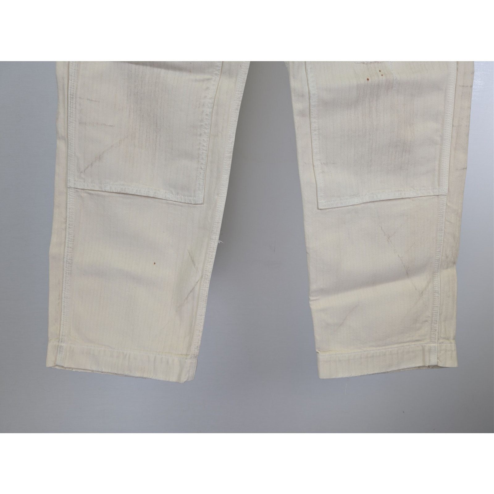 Enfants Riches Deprimes o1rshd1 Double Knee Paint Pants in White Size US 36 / EU 52 - 3 Thumbnail