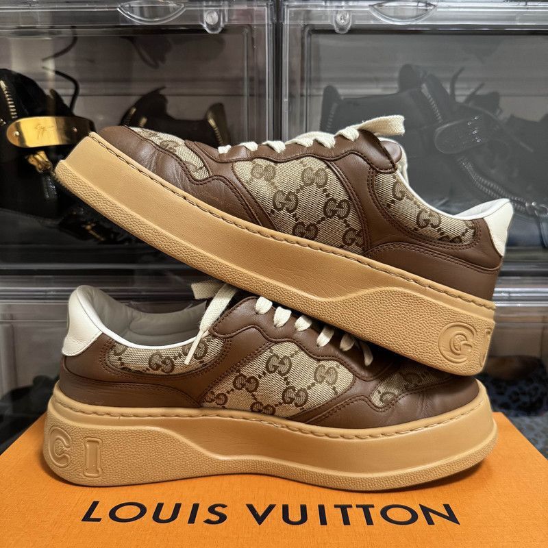Gucci Gucci Chunky B Casual Sneakers in Brown - Size US 9 / EU 42 - 7 Thumbnail
