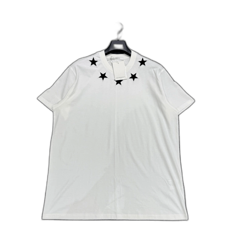 Givenchy Givenchy Givenchy Embroidered Star Short Sleeve Shirt -250 Size US S / EU 44-46 / 1 - 1 Thumbnail