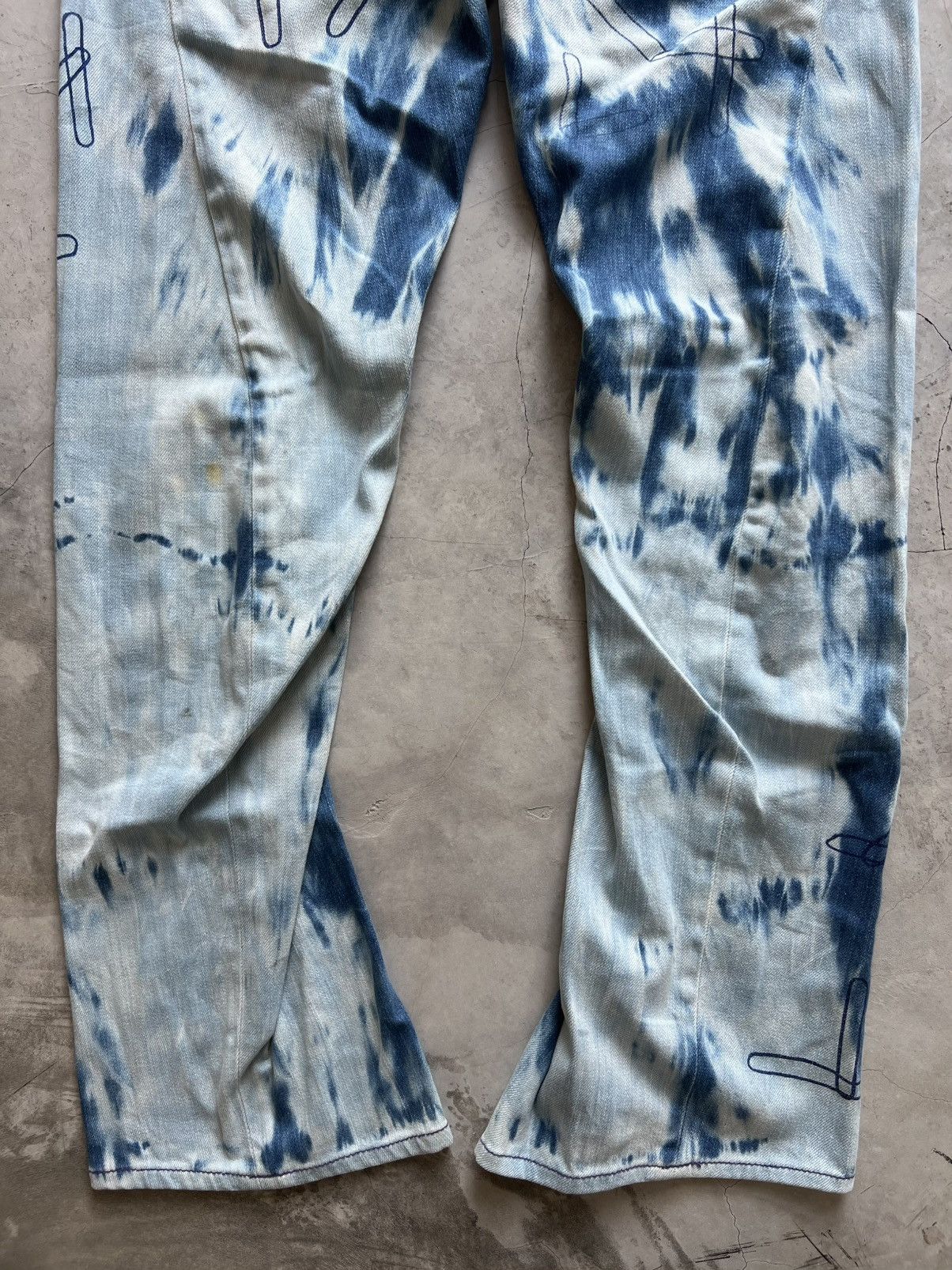 Levi's Rare Levis Engineered Twisted Jeans Tag W31 Actual 31x30.5 Size US 31 - 4 Thumbnail