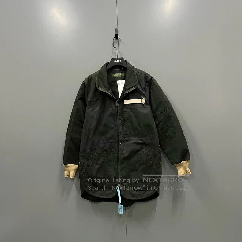 Valentino Valentino Army green patchwork jacket Size US M / EU 48-50 / 2 - 1 Thumbnail