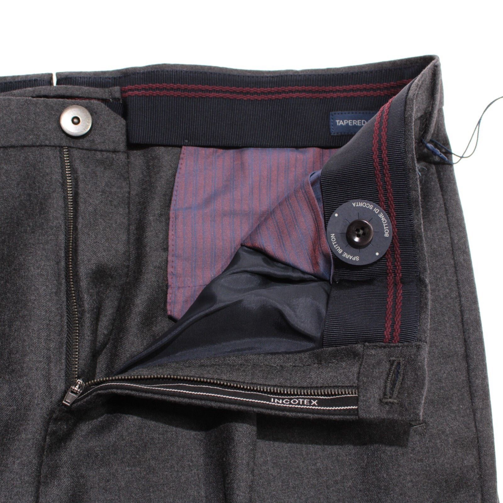 Incotex INCOTEX New with tags Dress Pants Size 38 US In Gray Size US 38 / EU 54 - 3 Thumbnail
