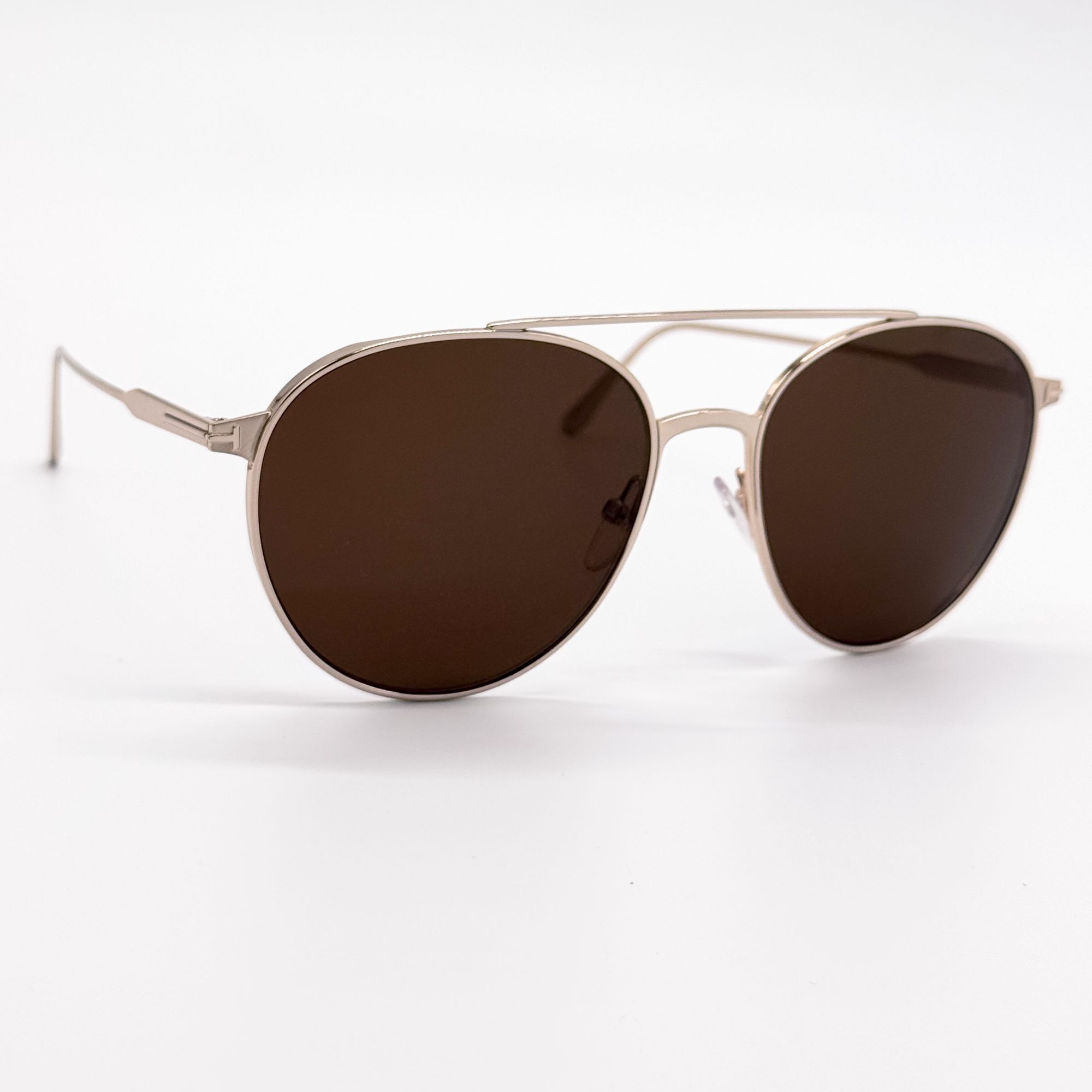 Tom Ford NEW TOM FORD TOMASSO SUNGLASSES TF691 28E GOLD FT0691 Size ONE SIZE - 5 Thumbnail