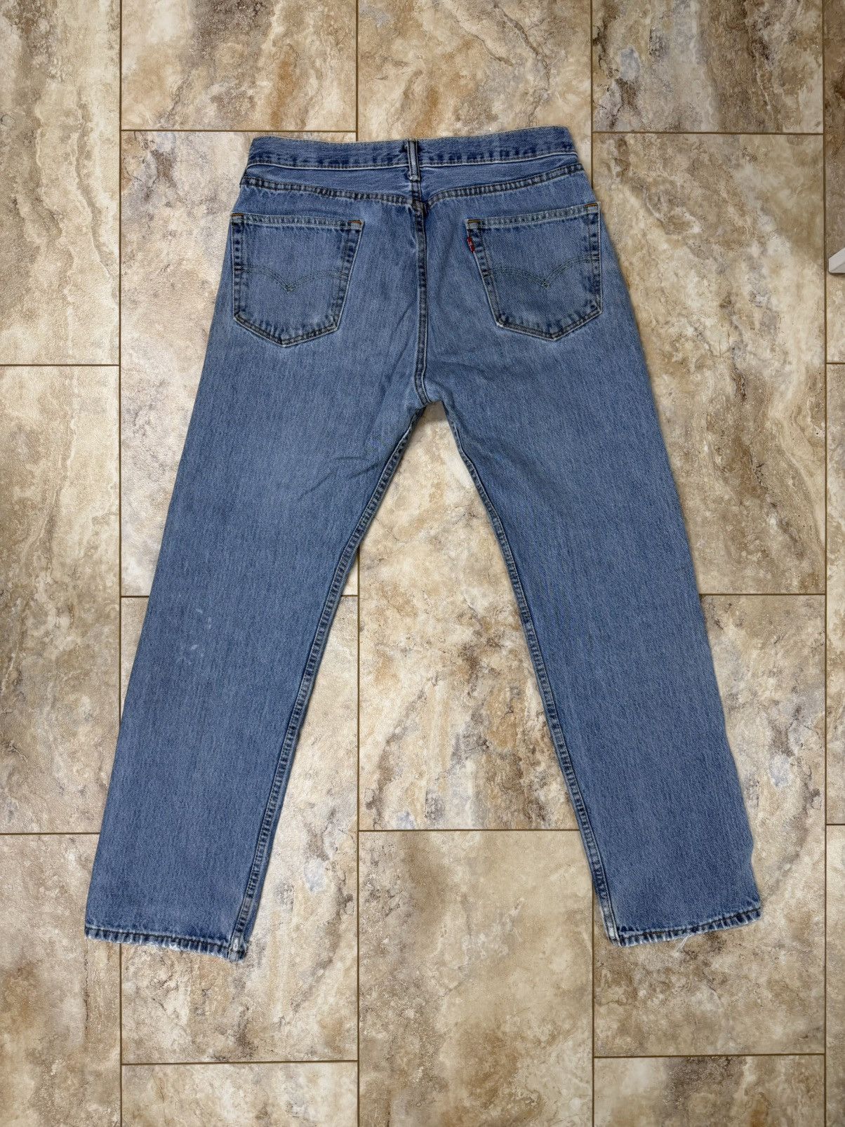 Levi's Levi’s Vintage Light Wash Distressed Jeans Size US 34 / EU 50 - 2 Thumbnail