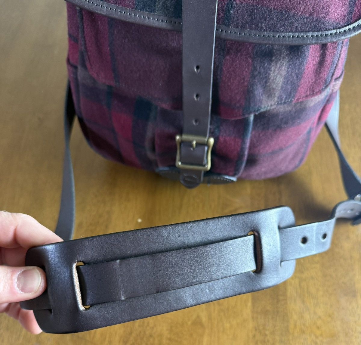 Filson Vintage Filson Mackinaw Wool Backpack USA Made Rare Size ONE SIZE - 5 Thumbnail