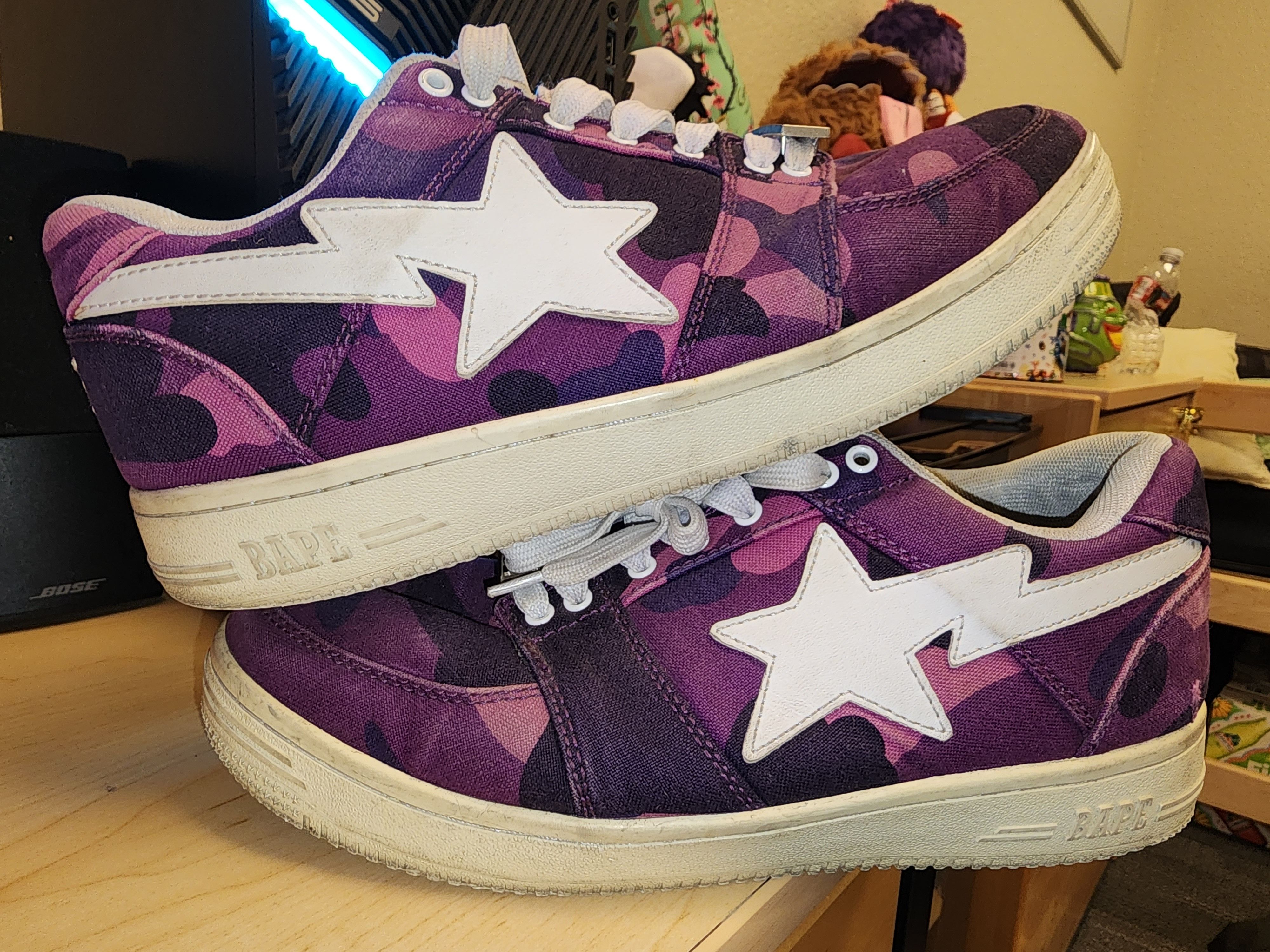 Bape Bapesta Low Color Camo Size US 8.5 / EU 41-42 - 1 Thumbnail