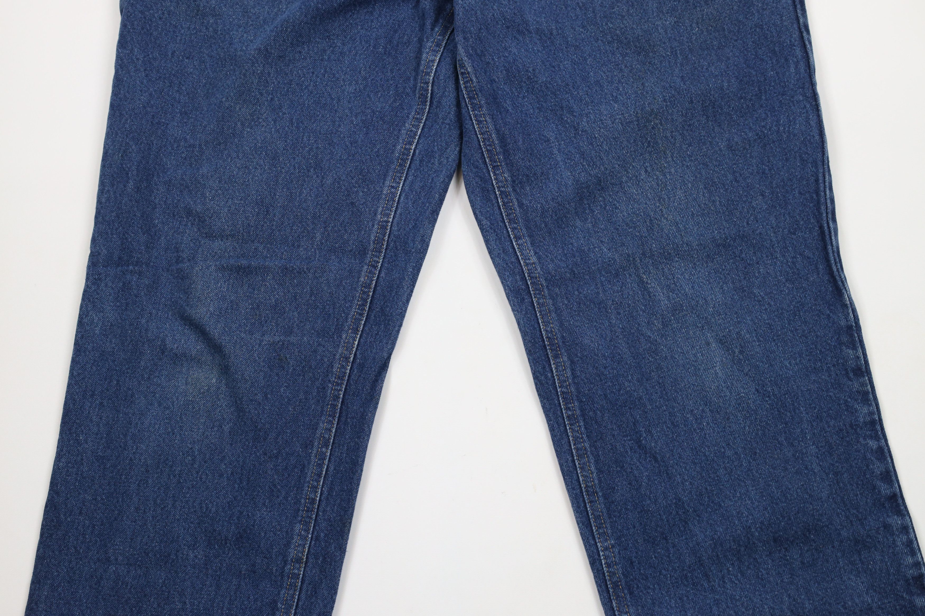 Carhartt × Vintage Vintage Carhartt Spell Out Relaxed Fit Denim Jeans Blue Size US 38 / EU 54 - 3 Thumbnail