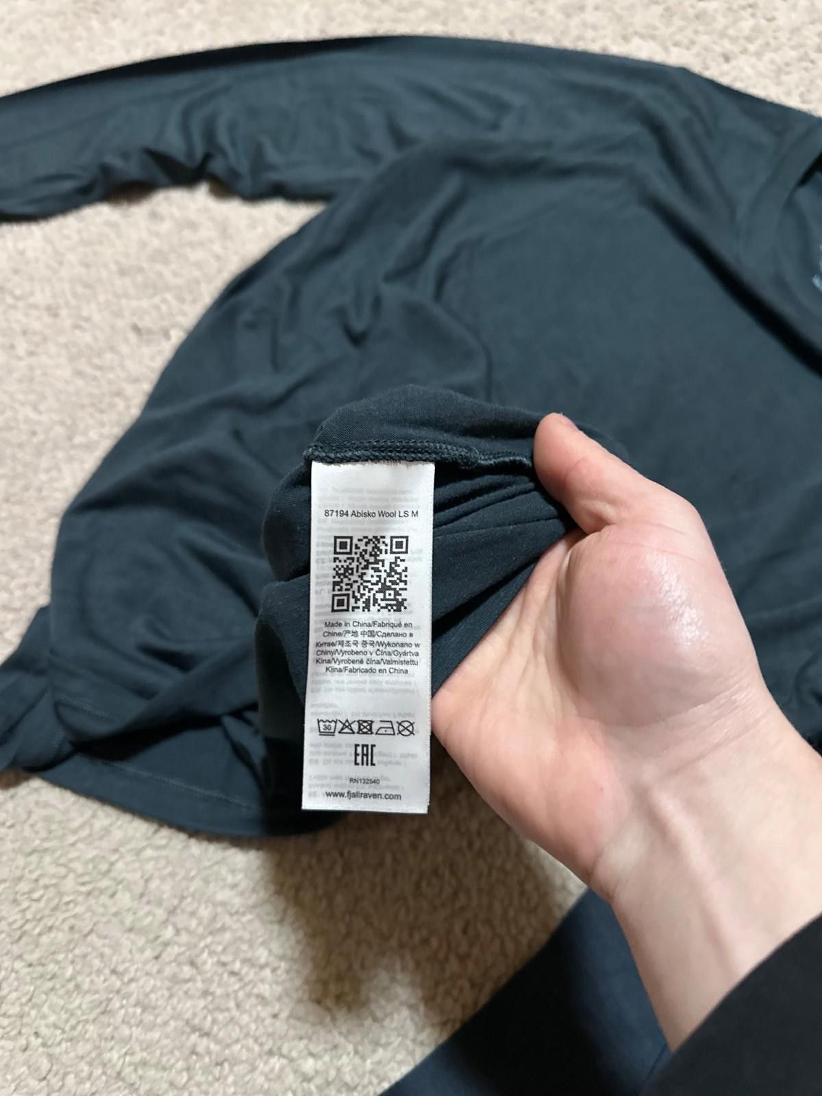 Fjallraven Fjallraven Abisko Wool L/S Shirt Sz M Mens Size US M / EU 48-50 / 2 - 7 Thumbnail