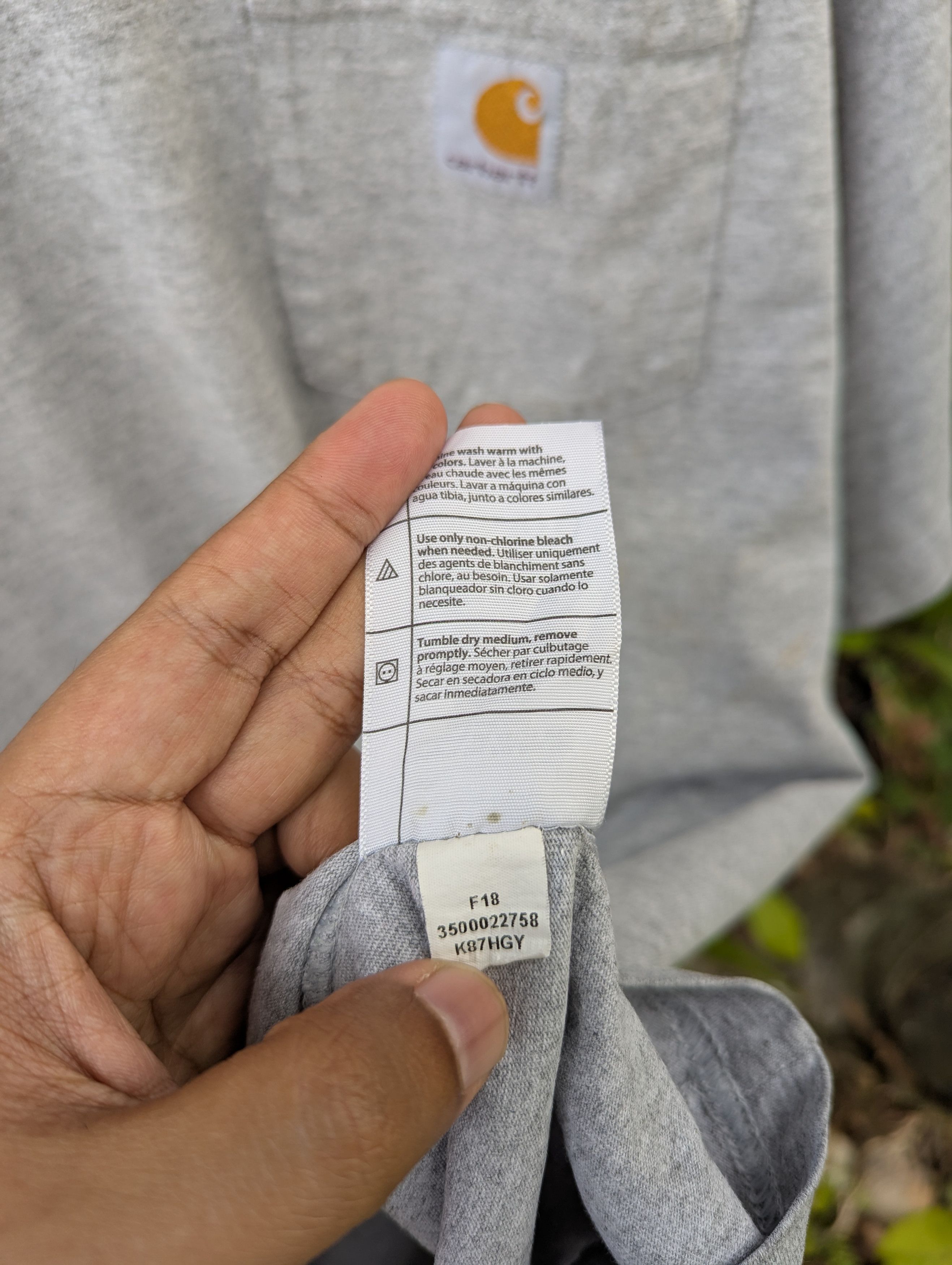Carhartt Thrashed Carhartt Sunfaded Tshir Size US XL / EU 56 / 4 - 8 Thumbnail