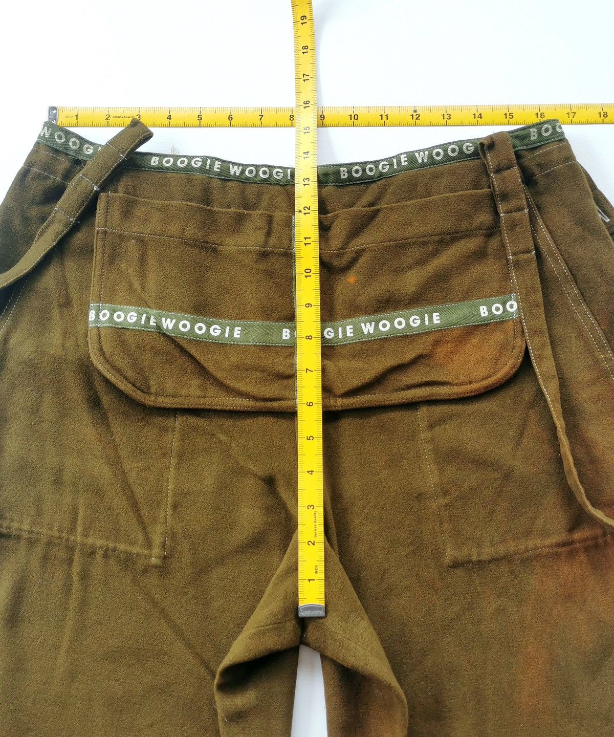 Japanese Brand Boogie Woogie Loose Baggy Rayon Pants & Bulk Size US 33 - 11 Thumbnail