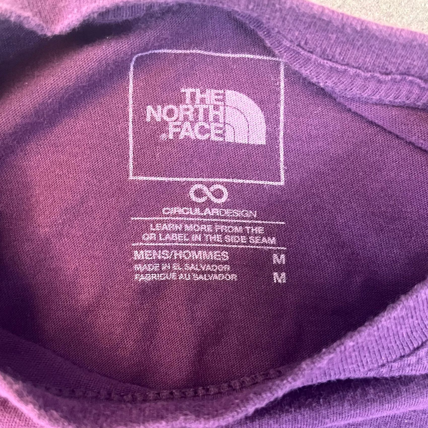 The North Face The North Face Mens Box NSE S/S Tee T-shirt Purple Men Medium Never Stop Exploring Logo Crew Neck Short Sleeve Cotton All Seasons Shirt Size US M / EU 48-50 / 2 - 3 Thumbnail