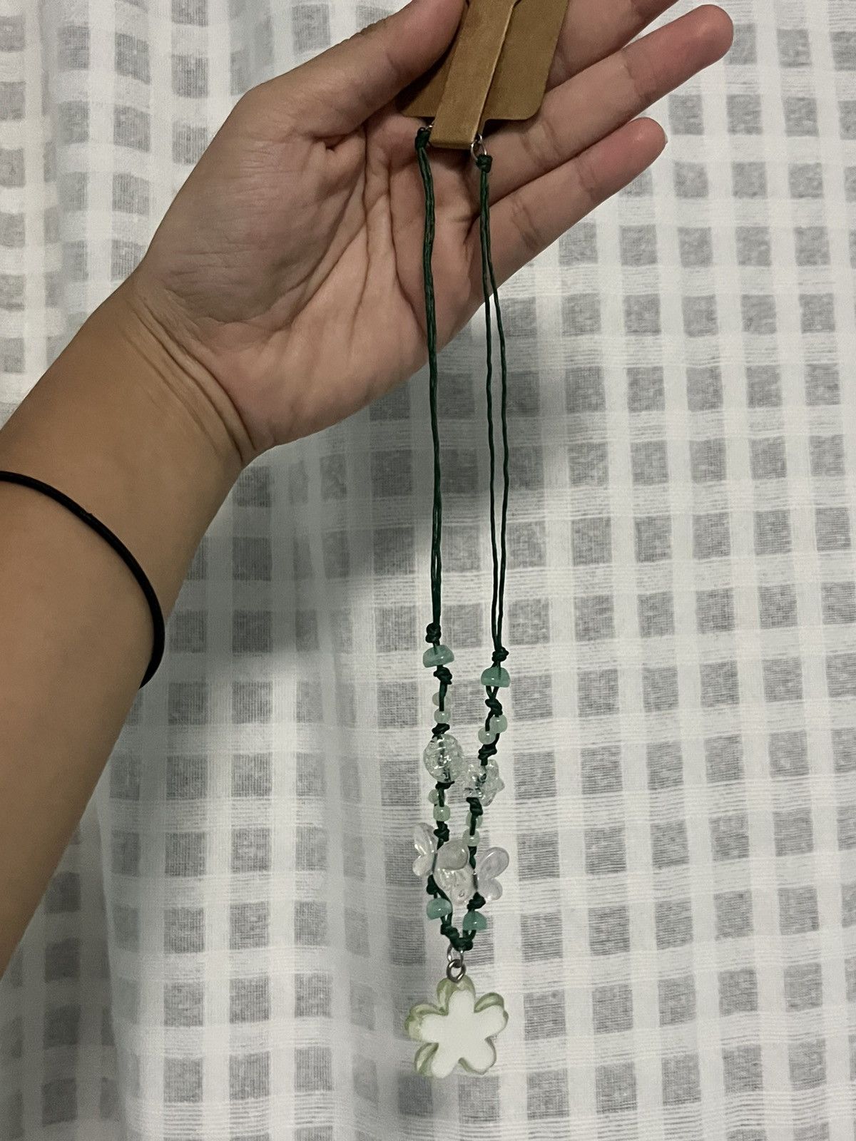 Handmade Waxed cord necklace Size ONE SIZE - 6 Thumbnail