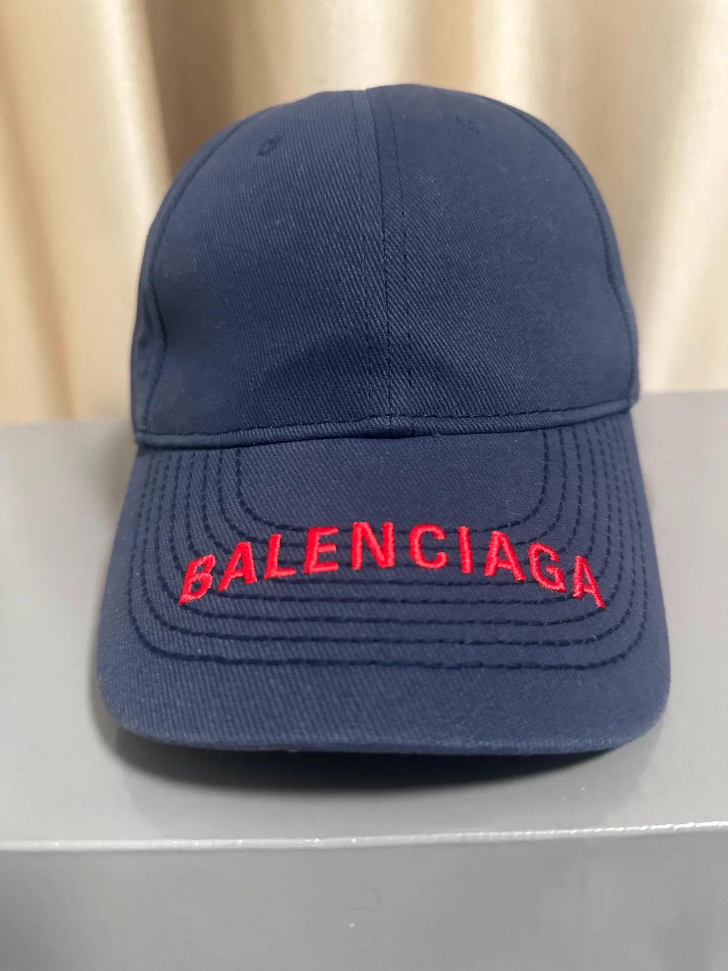 Balenciaga Balenciaga Embroidered Logo Baseball Cap Size ONE SIZE - 1 Thumbnail