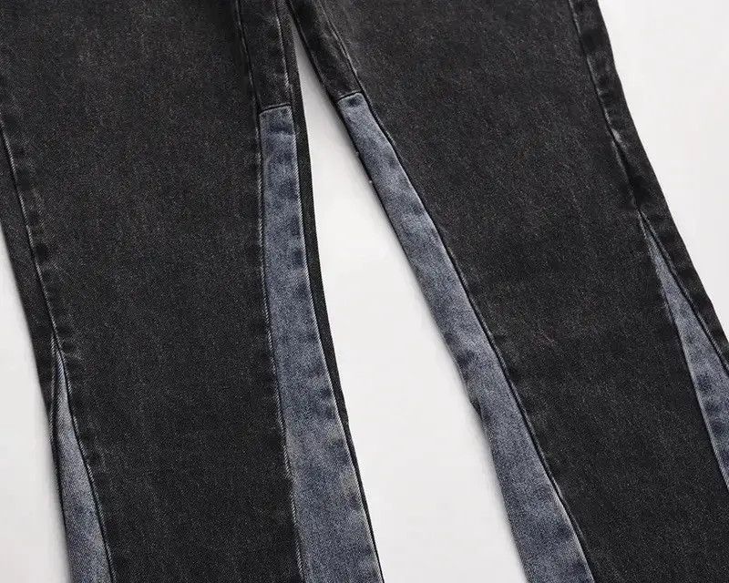 Japanese Brand Flared Streetwear Bootcut Denim Jeans Pants y2k vintage Size US 30 / EU 46 - 6 Thumbnail