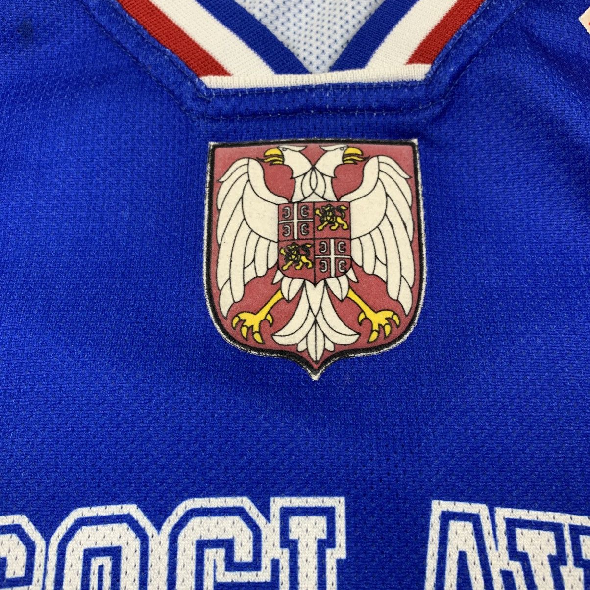 Champion 90’s Yugoslavia Jaric Yugoslavija Champion Basketball Jersey Size US XL / EU 56 / 4 - 5 Thumbnail