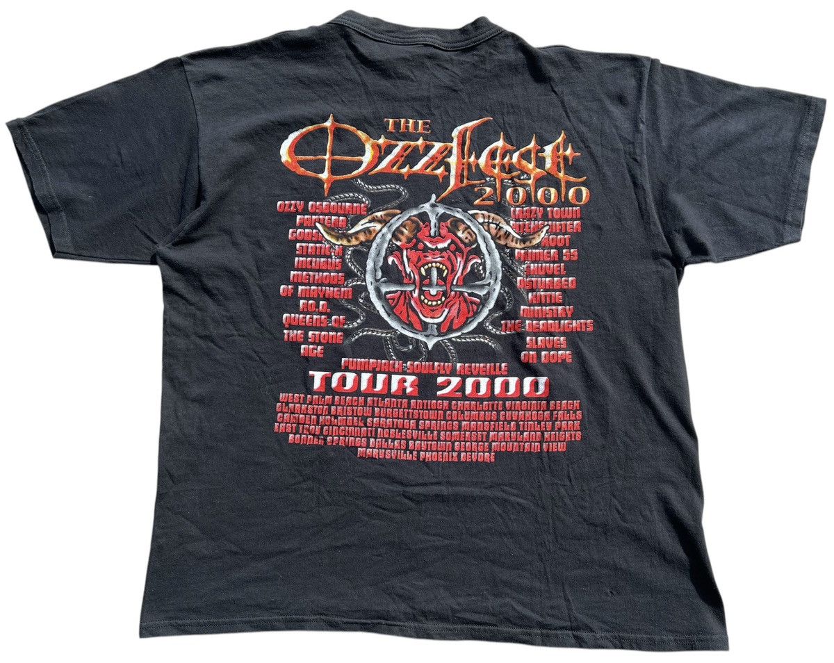 Band Tees 🔥Vintage The Ozz Fest Pumpjack soulfly Reveille Tour 2000’s Size US XL / EU 56 / 4 - 14 Thumbnail