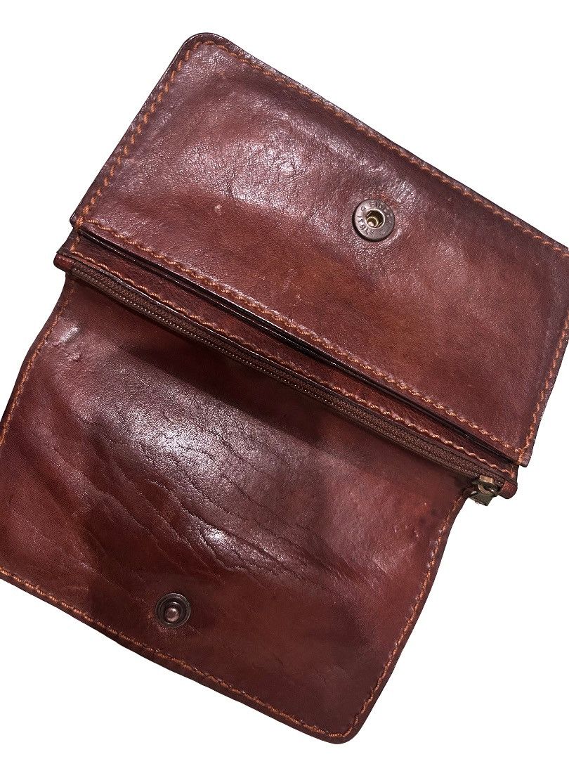 Other Authentic The Bridge Leather Wallet – Vintage Brown Size ONE SIZE - 3 Thumbnail