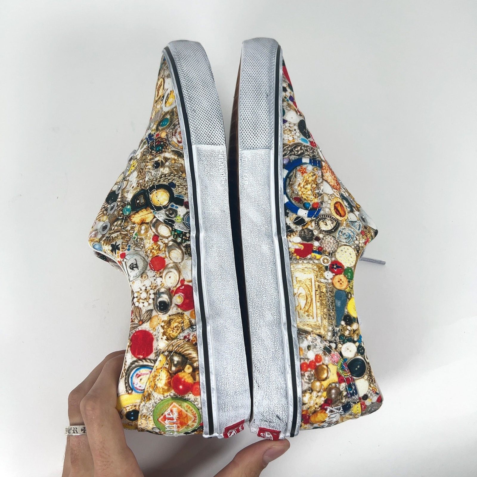 Supreme × Vans Supreme x Vans Mike Kelley 'Skate Era' Low-Top Sneakers Size US 11.5 / EU 44-45 - 6 Thumbnail