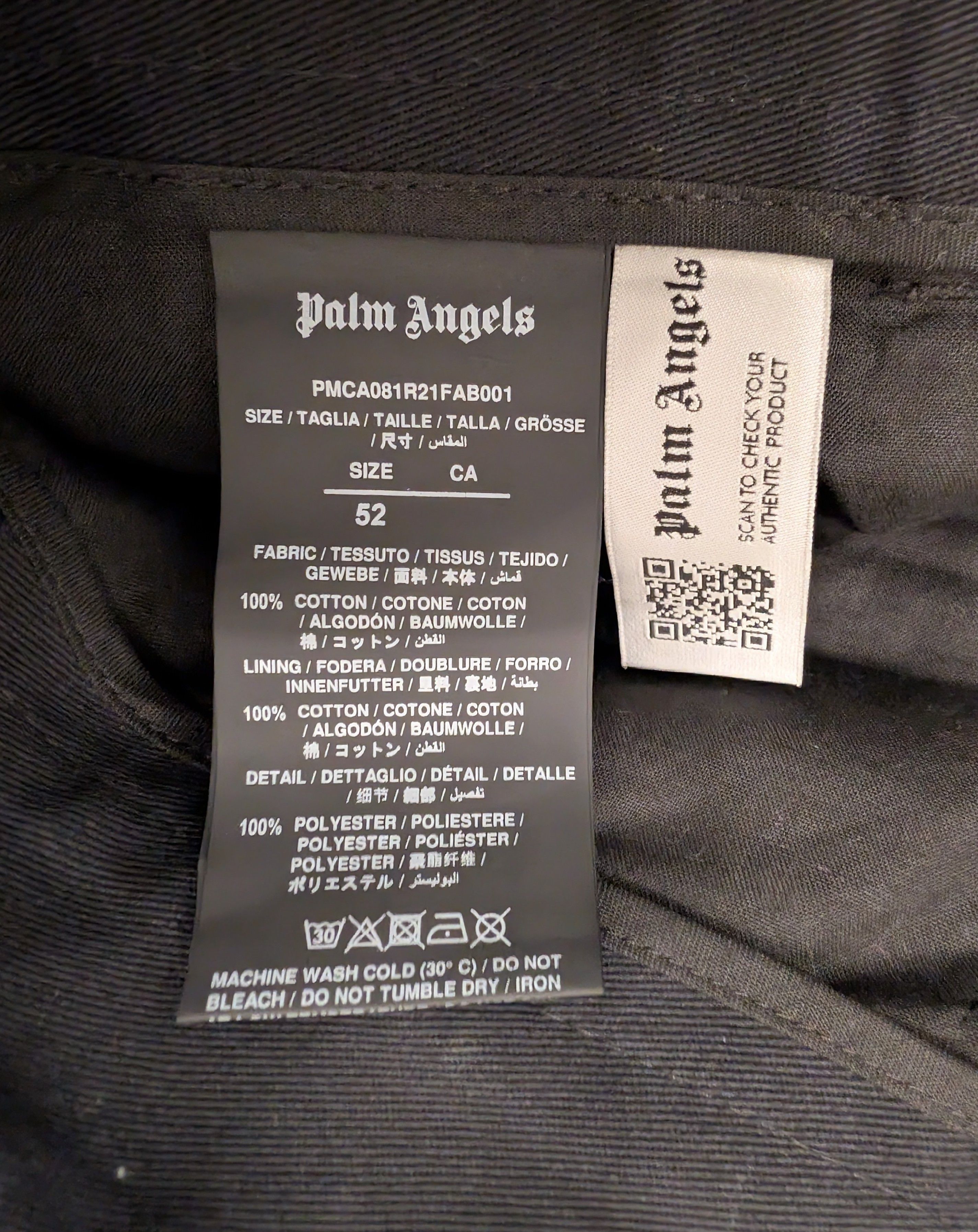 Palm Angels SOLD OUT Palm Angels Broken Logo Chinos Made in Italy Size US 36 / EU 52 - 4 Thumbnail