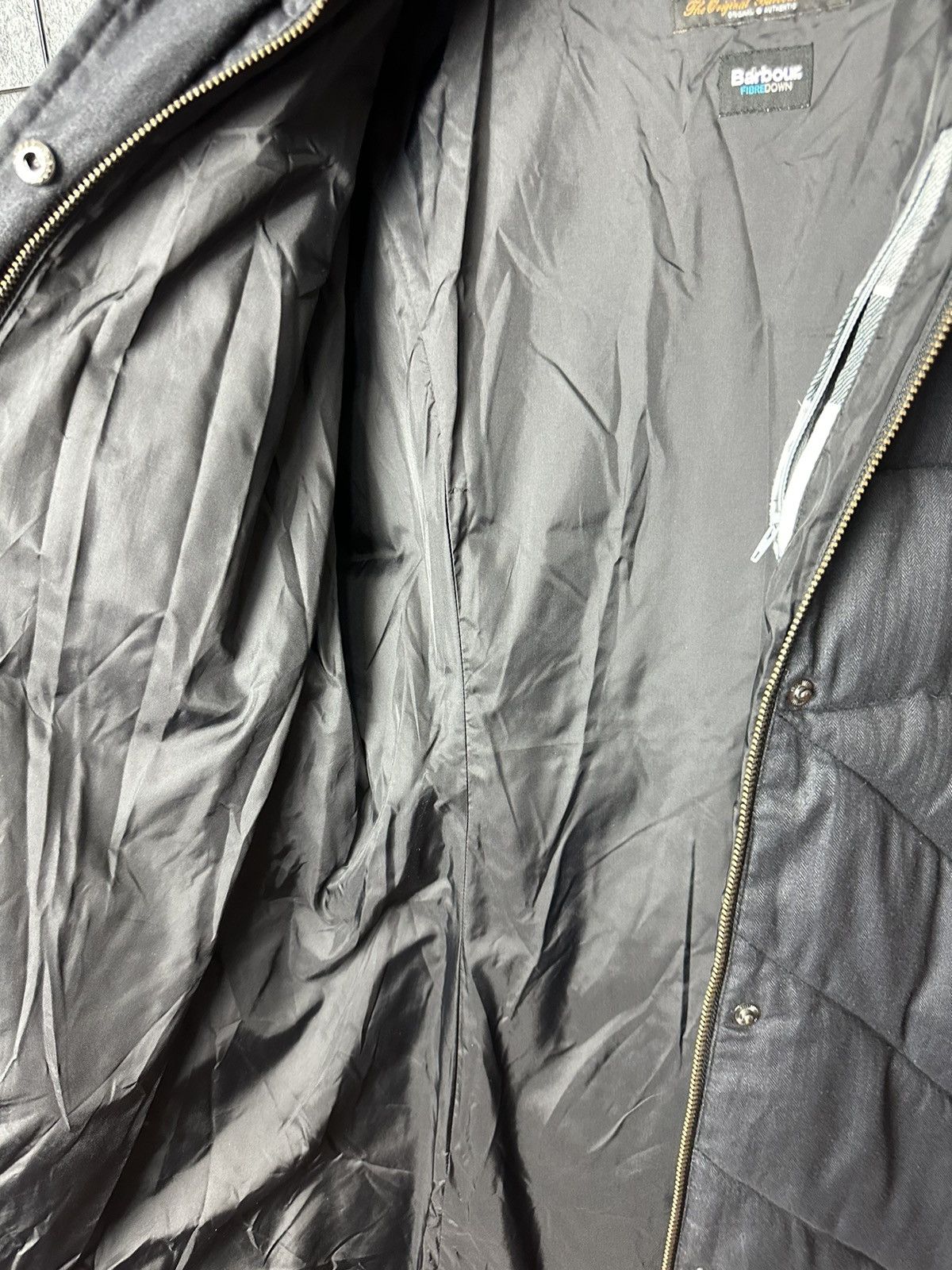 Barbour Barbour Faux Fur Trim Belted Long Puffer Jacket Size UK 10 Size M / US 6-8 / IT 42-44 - 11 Thumbnail