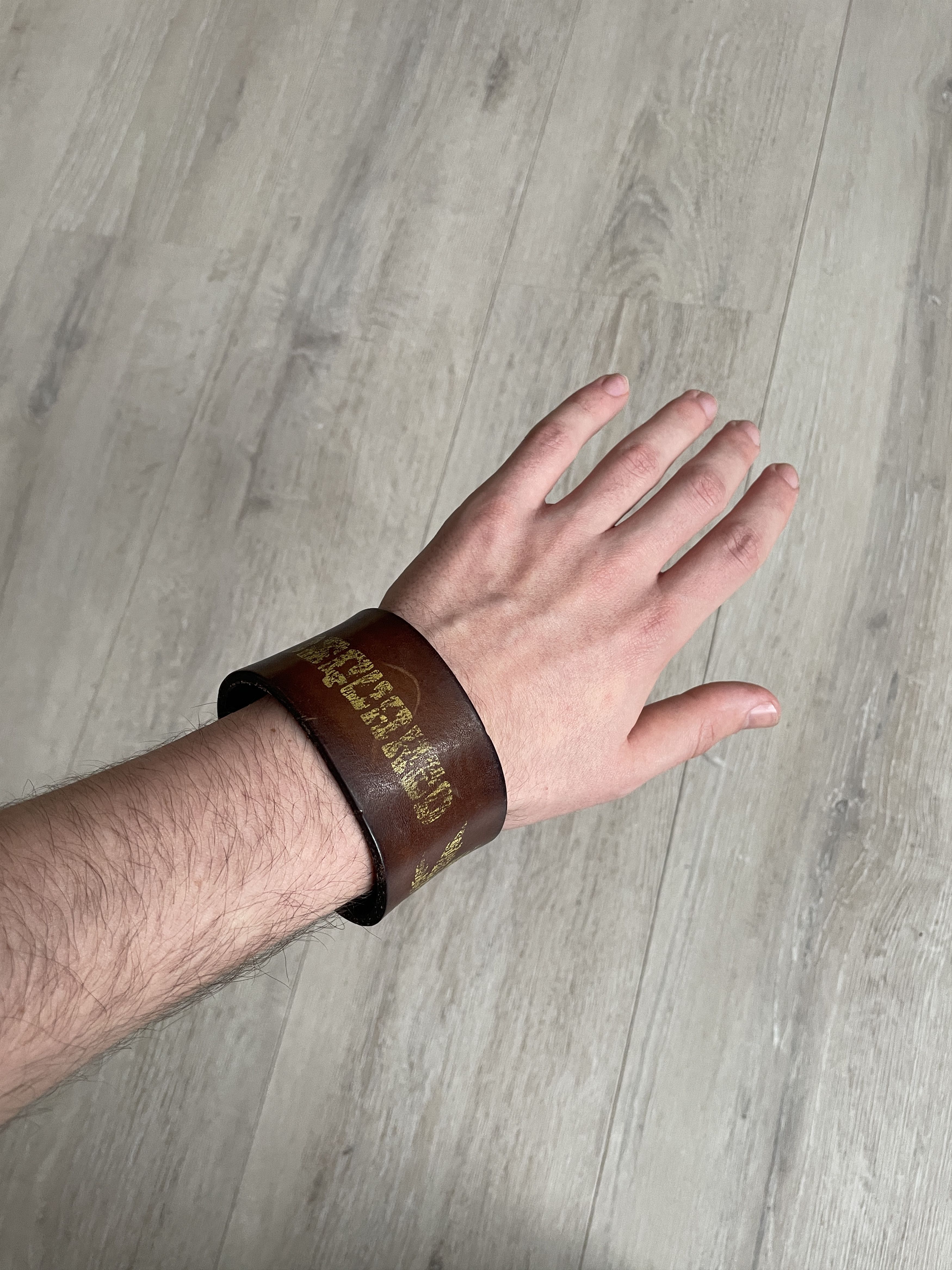 Dsquared2 Dsquared2 SS05 “Stoner” runway leather bracelet Size ONE SIZE - 7 Thumbnail