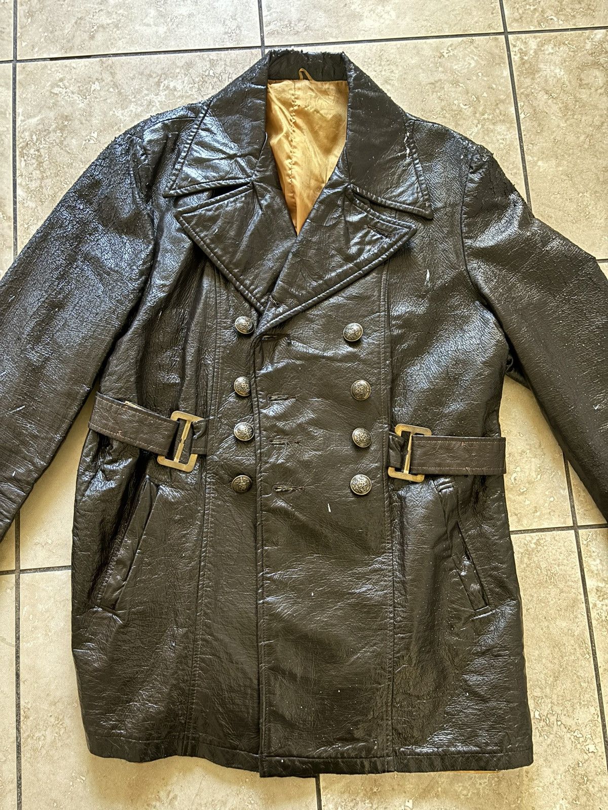 Other × Vintage Double breasted coat Size L / US 10 / IT 46 - 2 Thumbnail