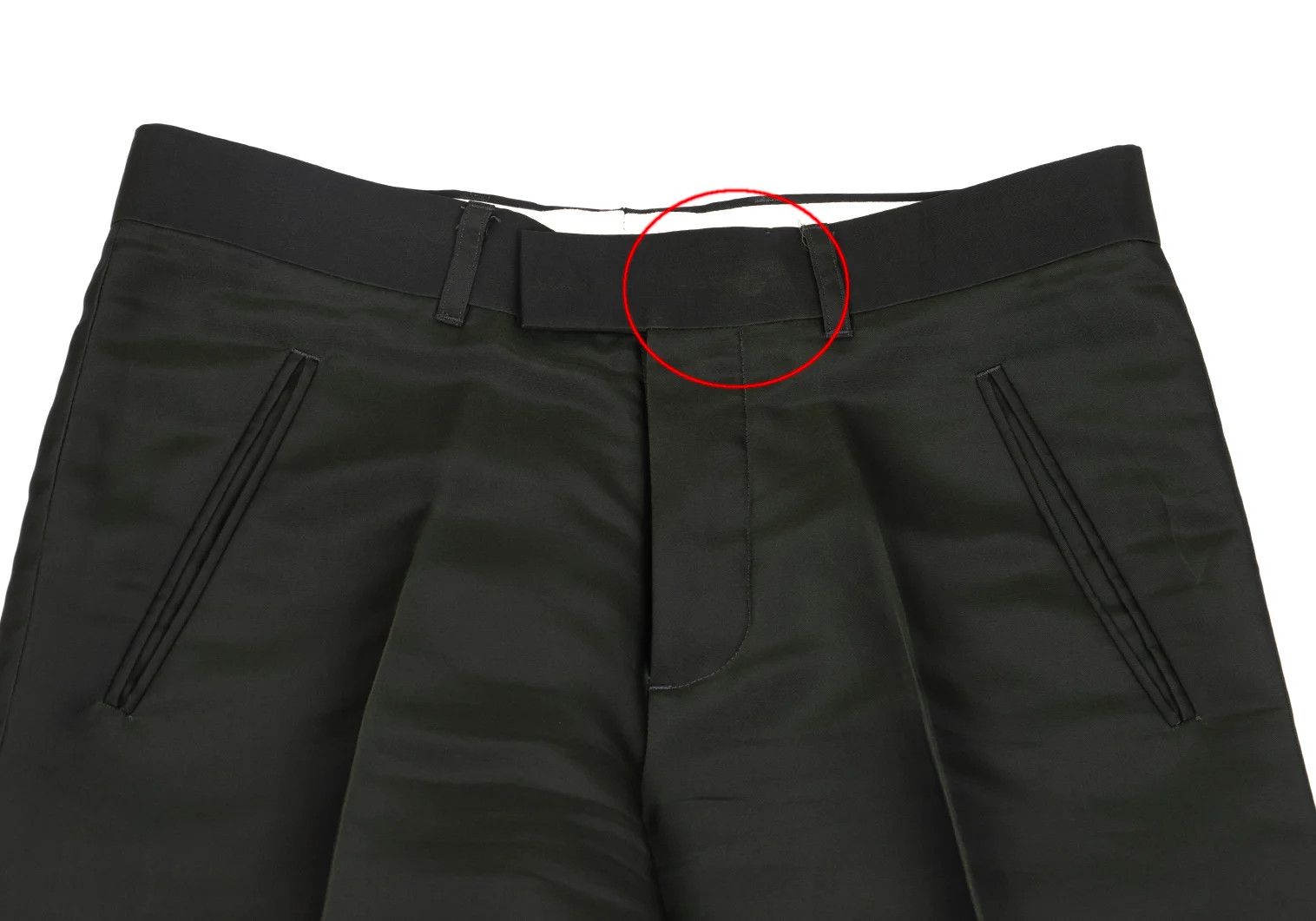 Jean Paul Gaultier Center Press Pants in Dark Green Size 48 Size US 32 / EU 48 - 2 Thumbnail