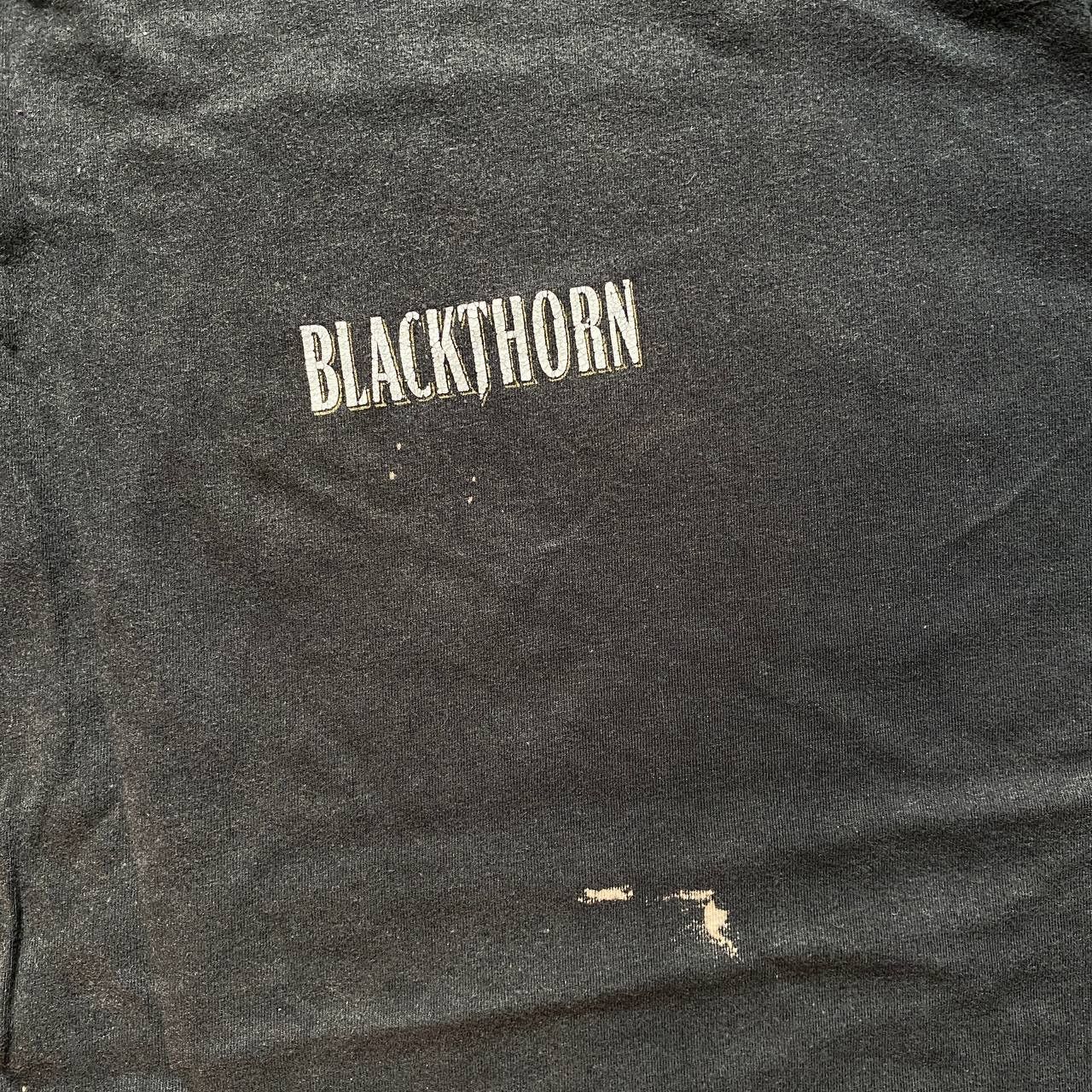 Band Tees × Vintage VINTAGE 90S THRASHED AMAZING FADED BLACKTHORN BOXY T SHIRT 9 Size US L / EU 52-54 / 3 - 5 Thumbnail
