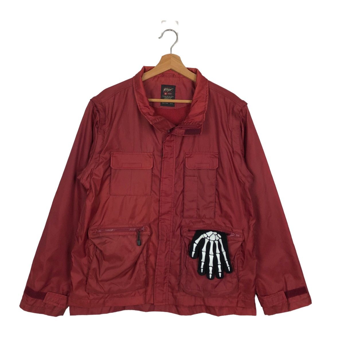 Japanese Brand VINTAGE ROLLER GEAR CANADA BOMBER CARGO JACKET MULTI POCKET Size US L / EU 52-54 / 3 - 1 Thumbnail