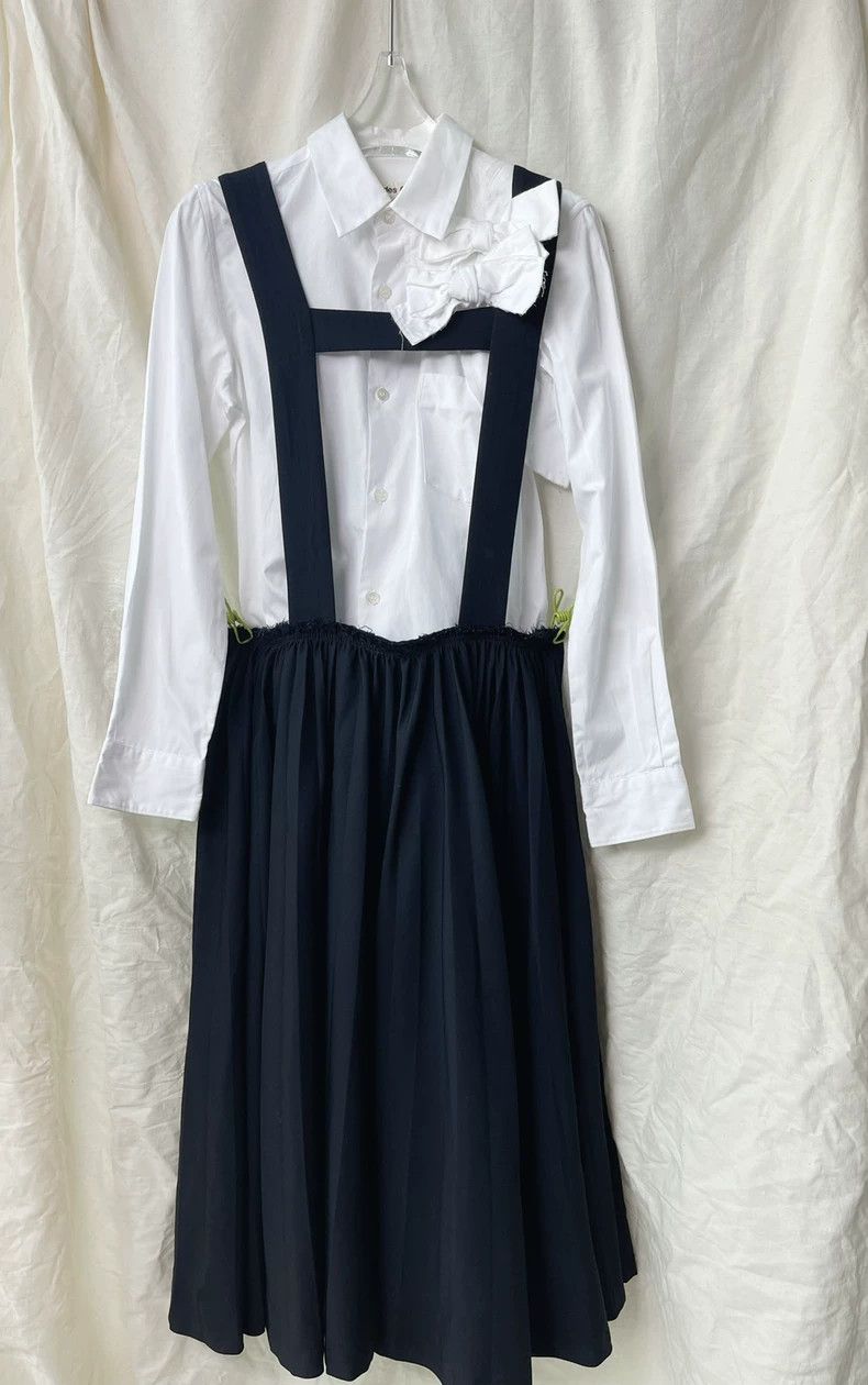 Comme des Garcons Comme des Garcons Strap skirt pleated skirt dress Size XS / US 0-2 / IT 36-38 - 1 Thumbnail