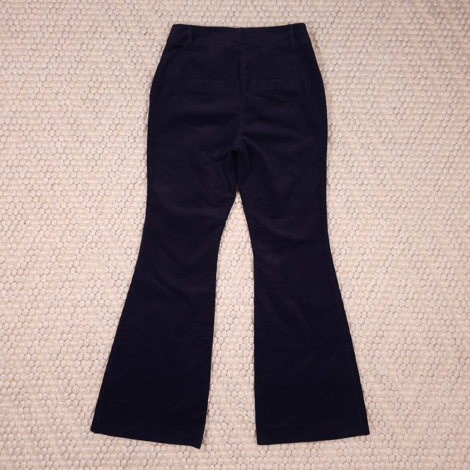 Boden Boden High Waist Corduroy Flares Navy Blue Sz 8 Size 32" / US 10 / IT 46 - 8 Thumbnail