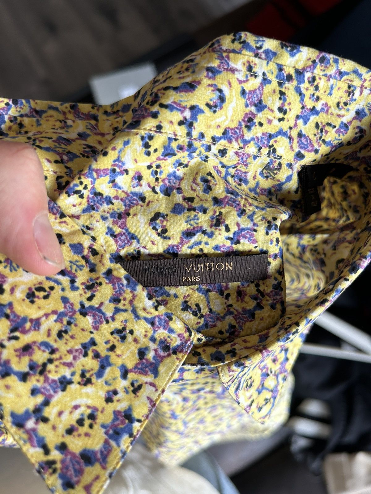 Louis Vuitton BNWT Floral Print Shirt Size US L / EU 52-54 / 3 - 13 Thumbnail