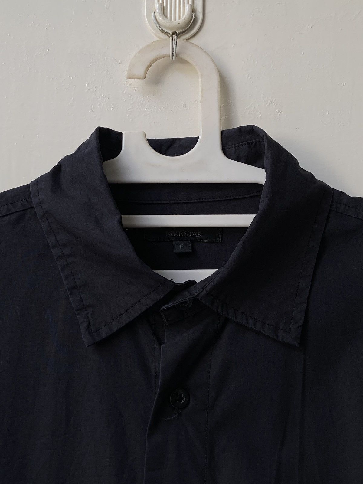 Designer × Japanese Brand BIKE STAR Black Shirt Size US XL / EU 56 / 4 - 5 Thumbnail
