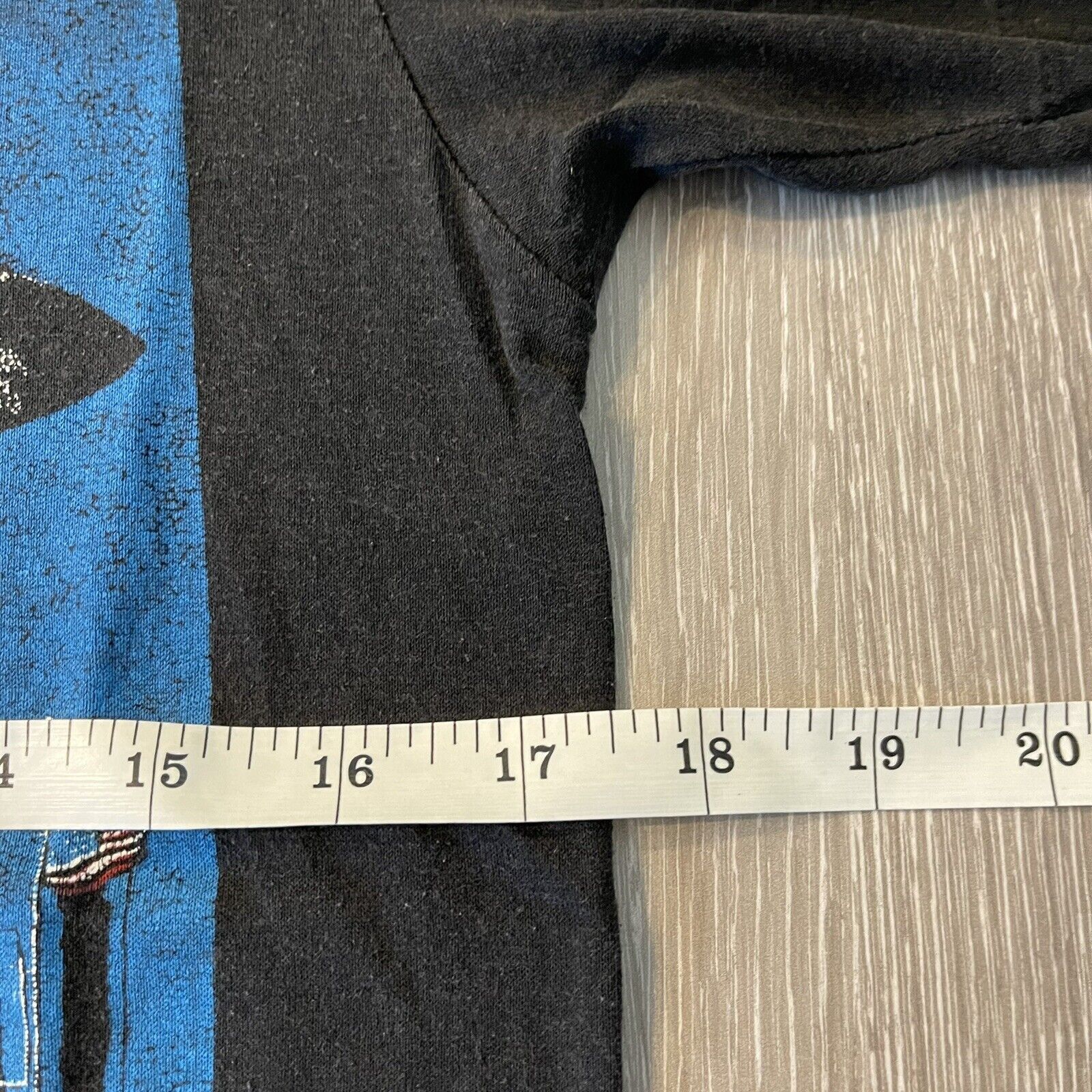 Vintage Vtg Iron Maiden Mummy T-Shirt M Faded Black Maiden Voyage Size US M / EU 48-50 / 2 - 8 Thumbnail