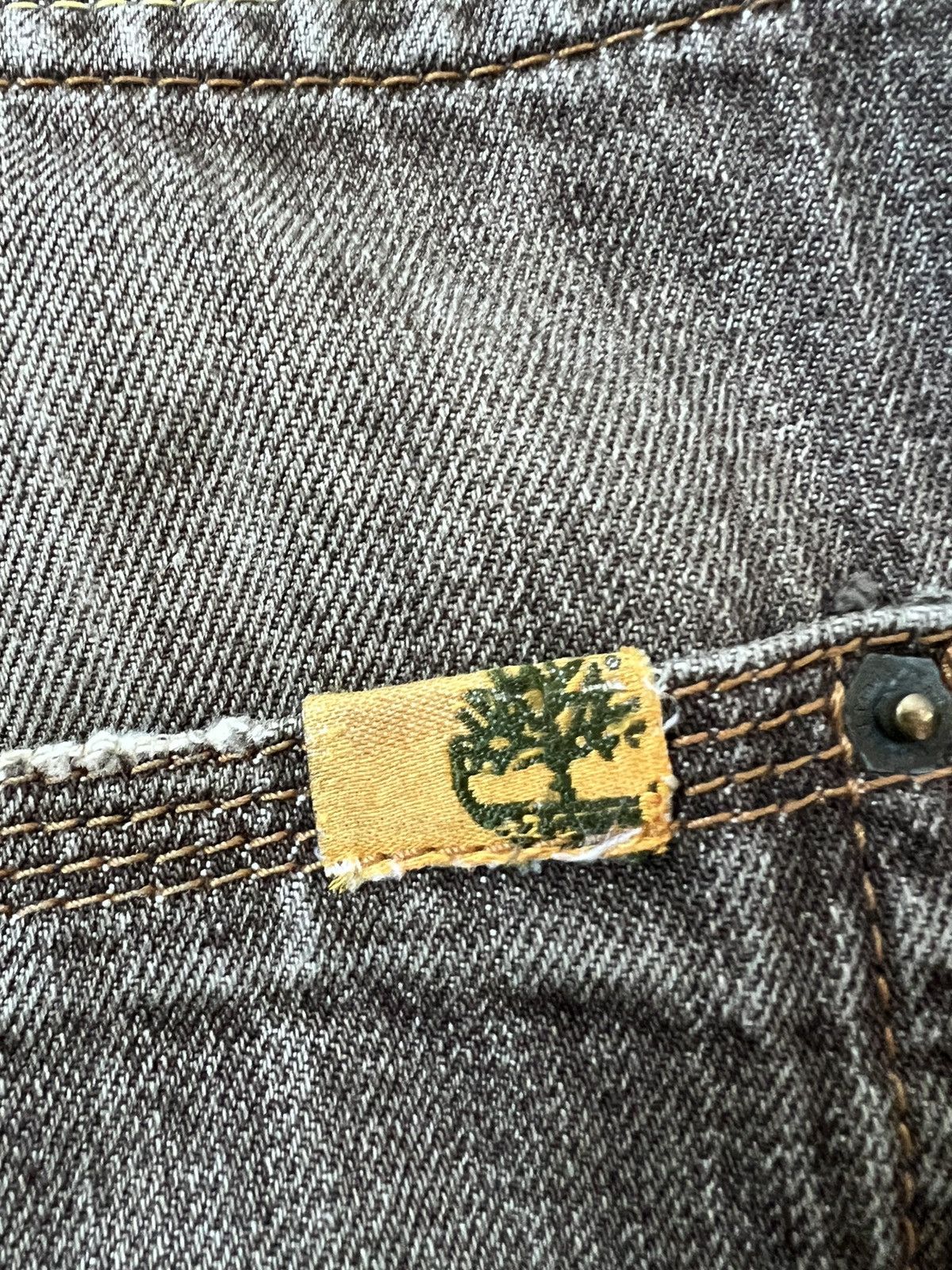 Timberland × Vintage Vintage Timberland Flared Faded Pants Travis Y2K Size US 33 - 19 Thumbnail
