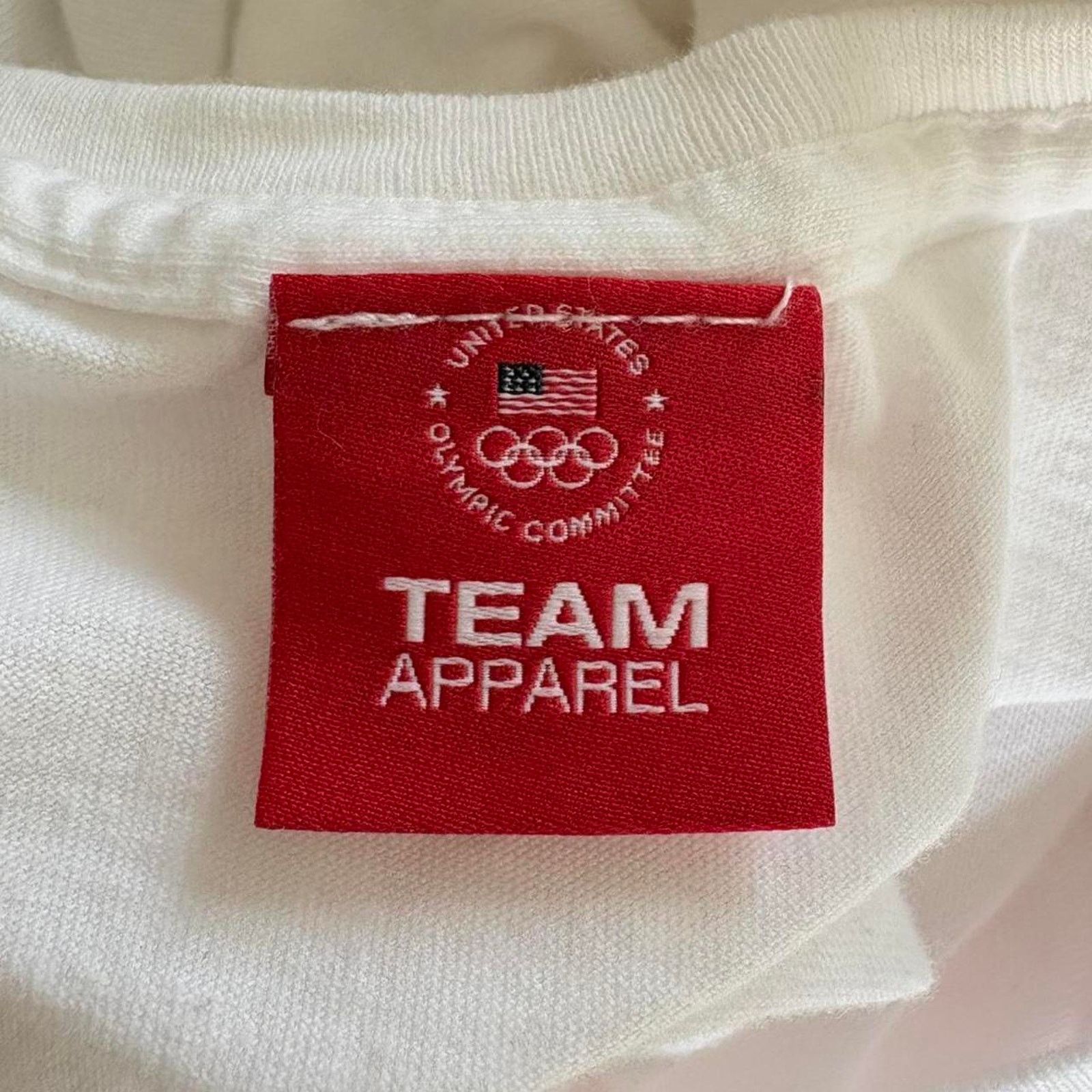 USA Olympics White Y2K 2012 London Britain Olympics Graphic Tee / Top Size XS / US 0-2 / IT 36-38 - 7 Thumbnail
