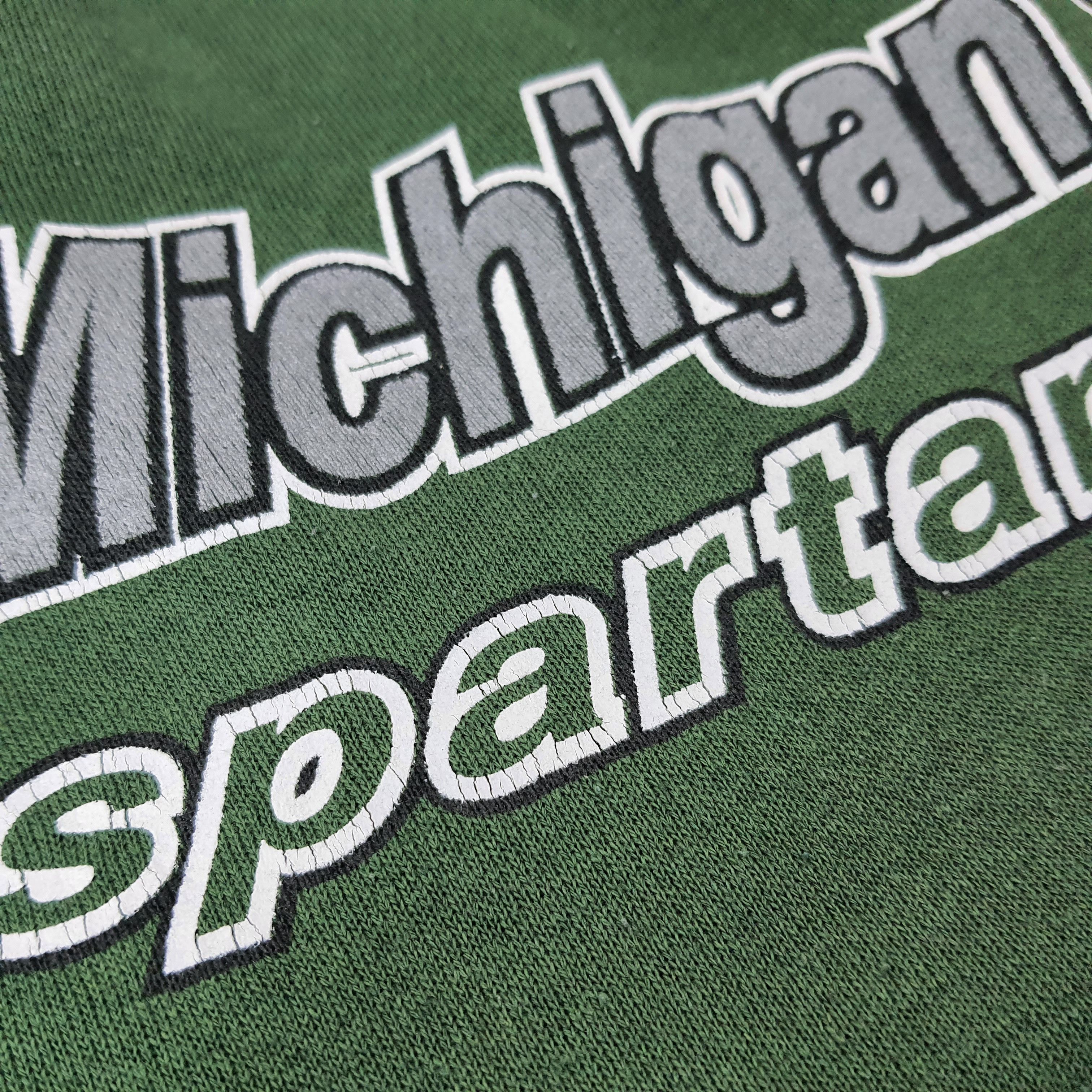 NBA Vintage Michigan State Spartans Basketball Sweatshirt C256N3 Size US S / EU 44-46 / 1 - 7 Thumbnail