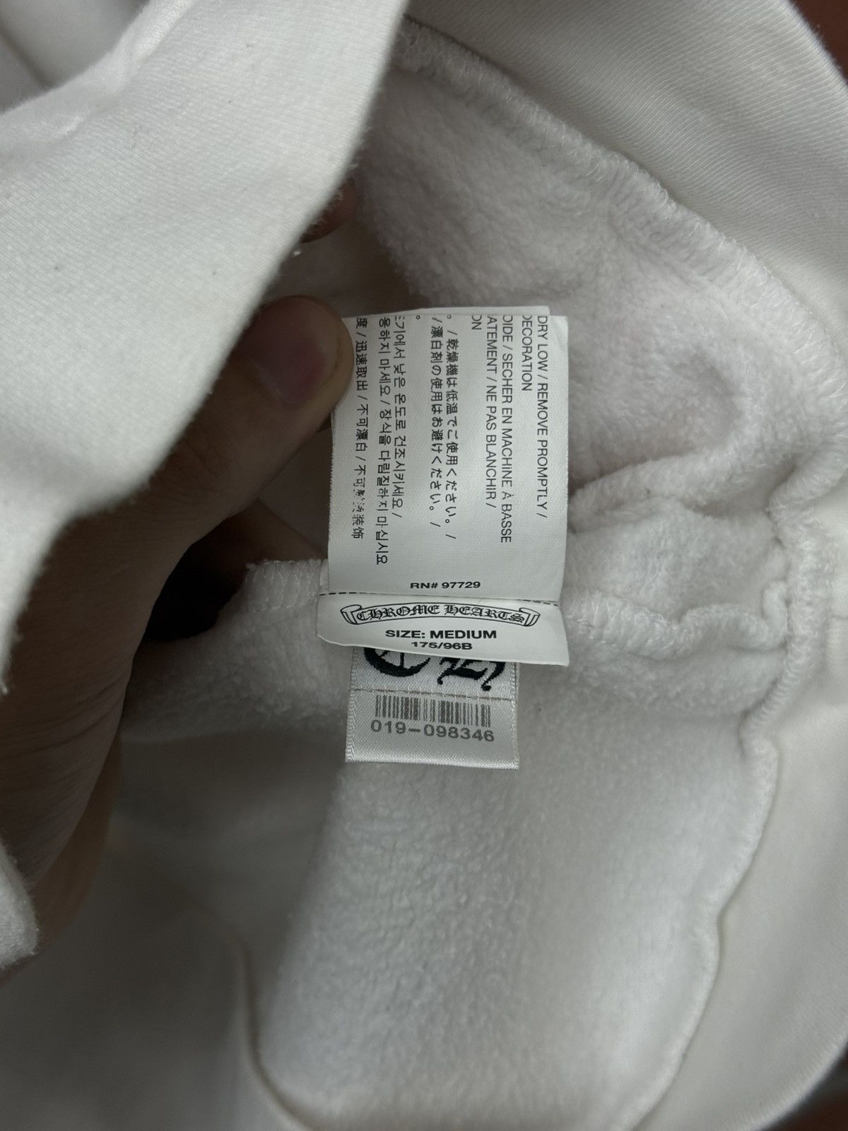 Chrome Hearts × Off-White Chrome Hearts Off White Hoodie Size M (RARE EXLUSIVE) Size US M / EU 48-50 / 2 - 15 Thumbnail