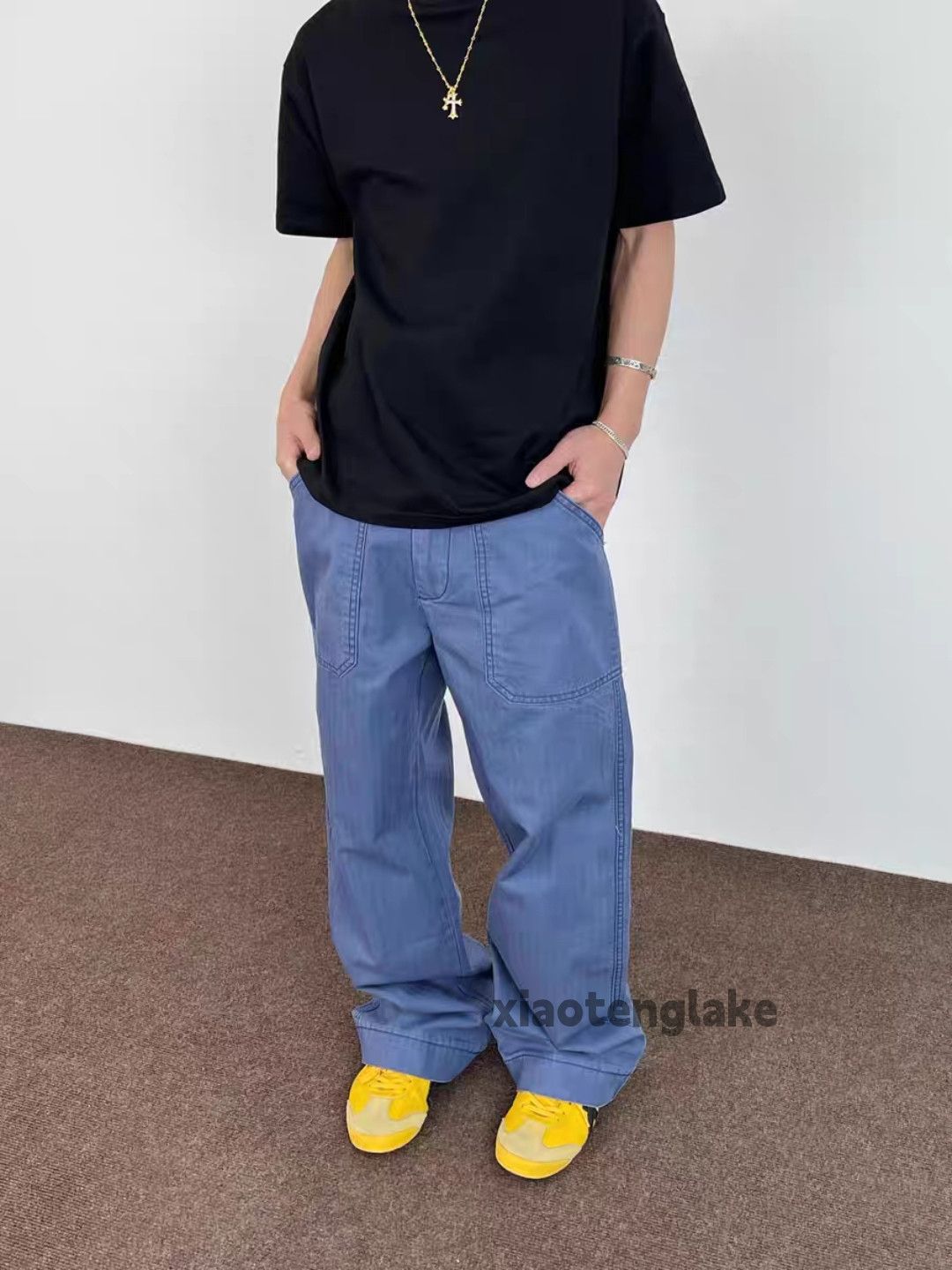 Designer × Japanese Brand × Vintage Unisex outdoor utility skate hiphop carpenter pants Size US 28 / EU 44 - 2 Thumbnail