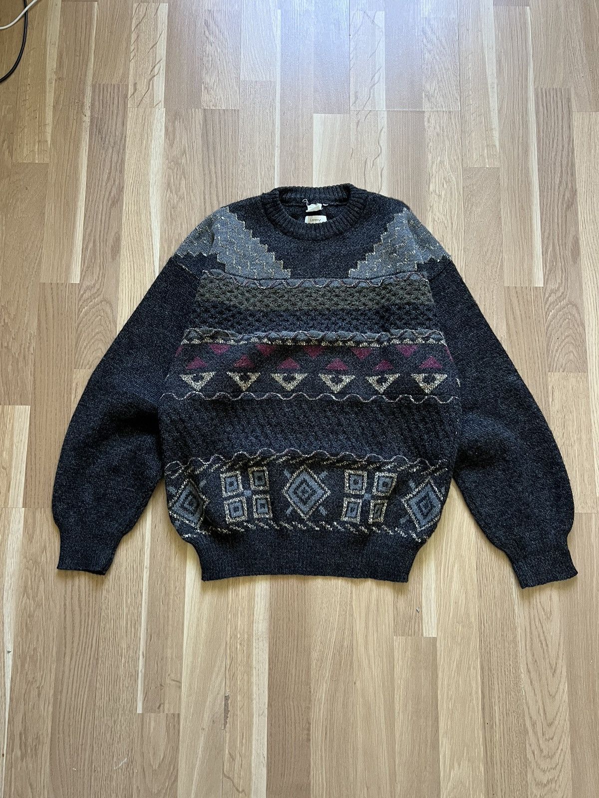 Aztech Mountain × Vintage Vintage wool Aztec mountain sweater coogi style 90s Size US M / EU 48-50 / 2 - 1 Thumbnail