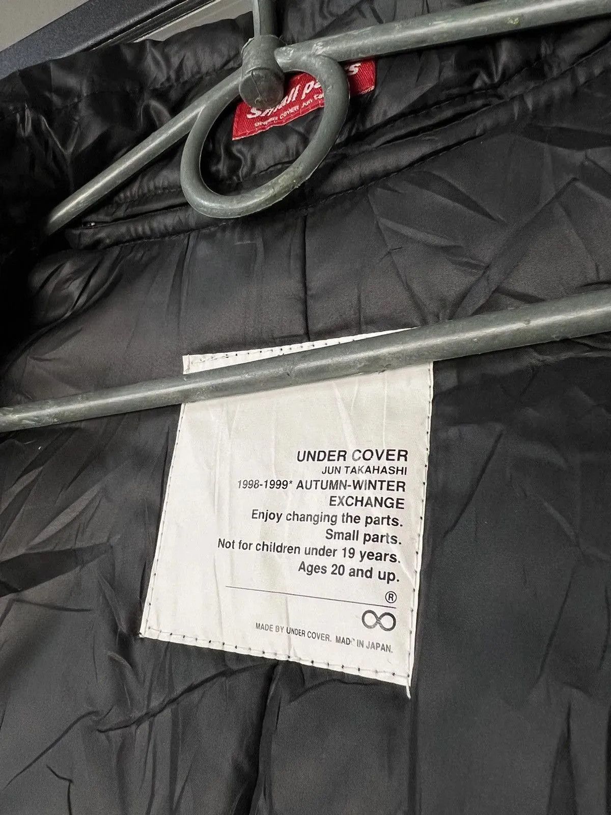 Undercover Rare Undercover jacket AW98-99 Small Parts made in Japan Size S / US 4 / IT 40 - 13 Thumbnail