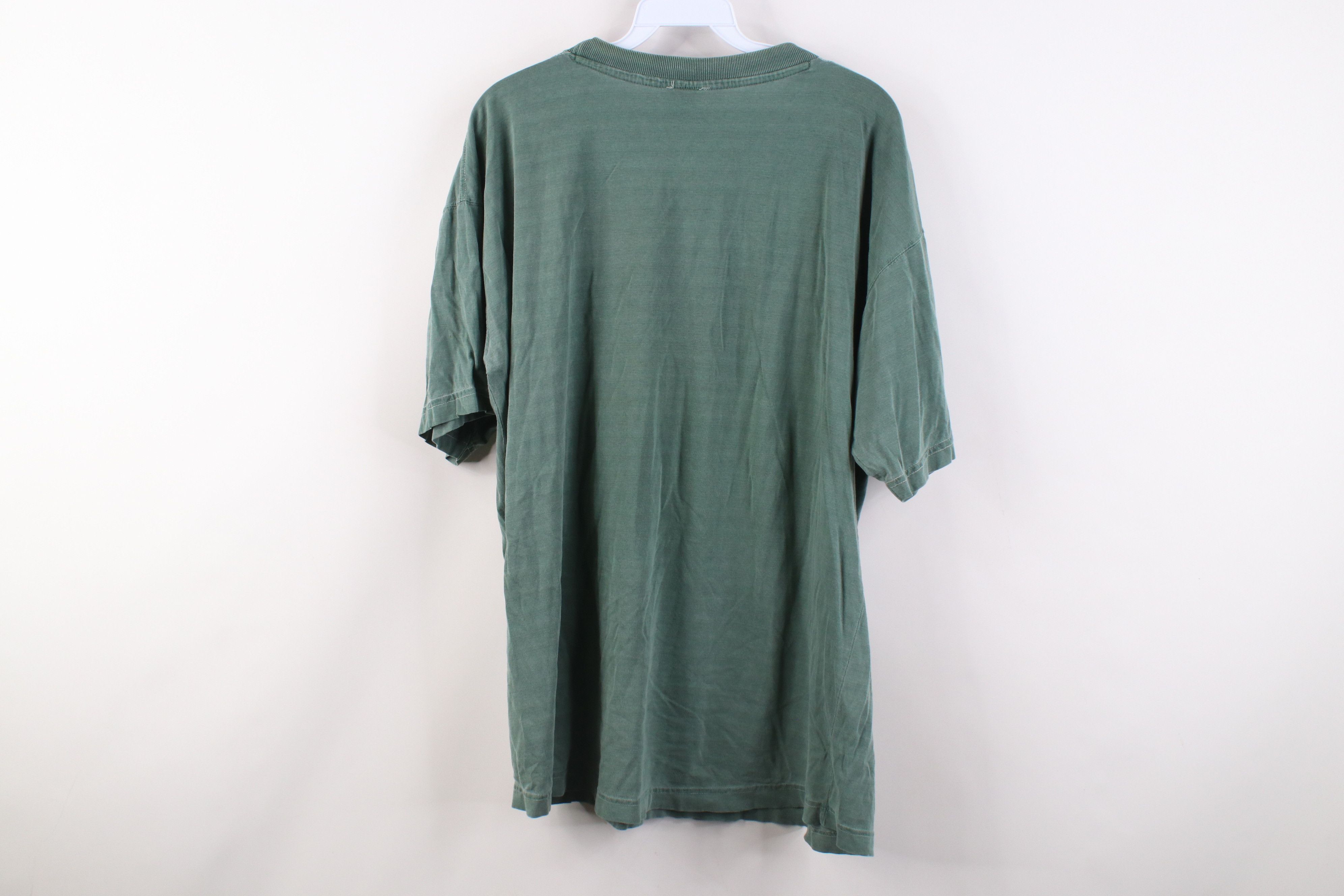 Guess Vintage 90s Guess Spell Out Baggy Fit Stonewash T-Shirt USA Size US M / EU 48-50 / 2 - 10 Thumbnail