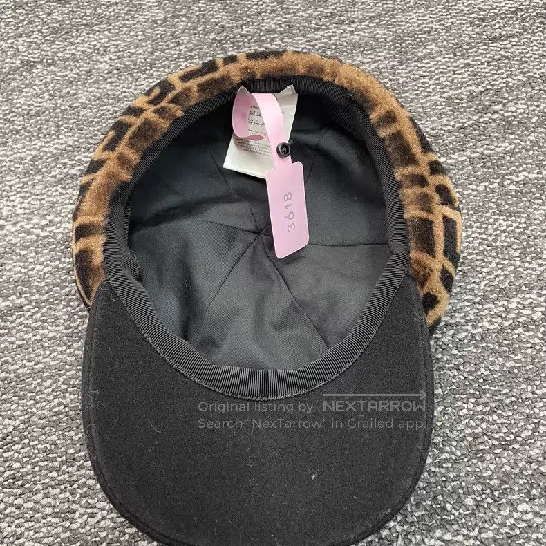 Fendi Fendi size 57 Printed Cap Size ONE SIZE - 4 Thumbnail