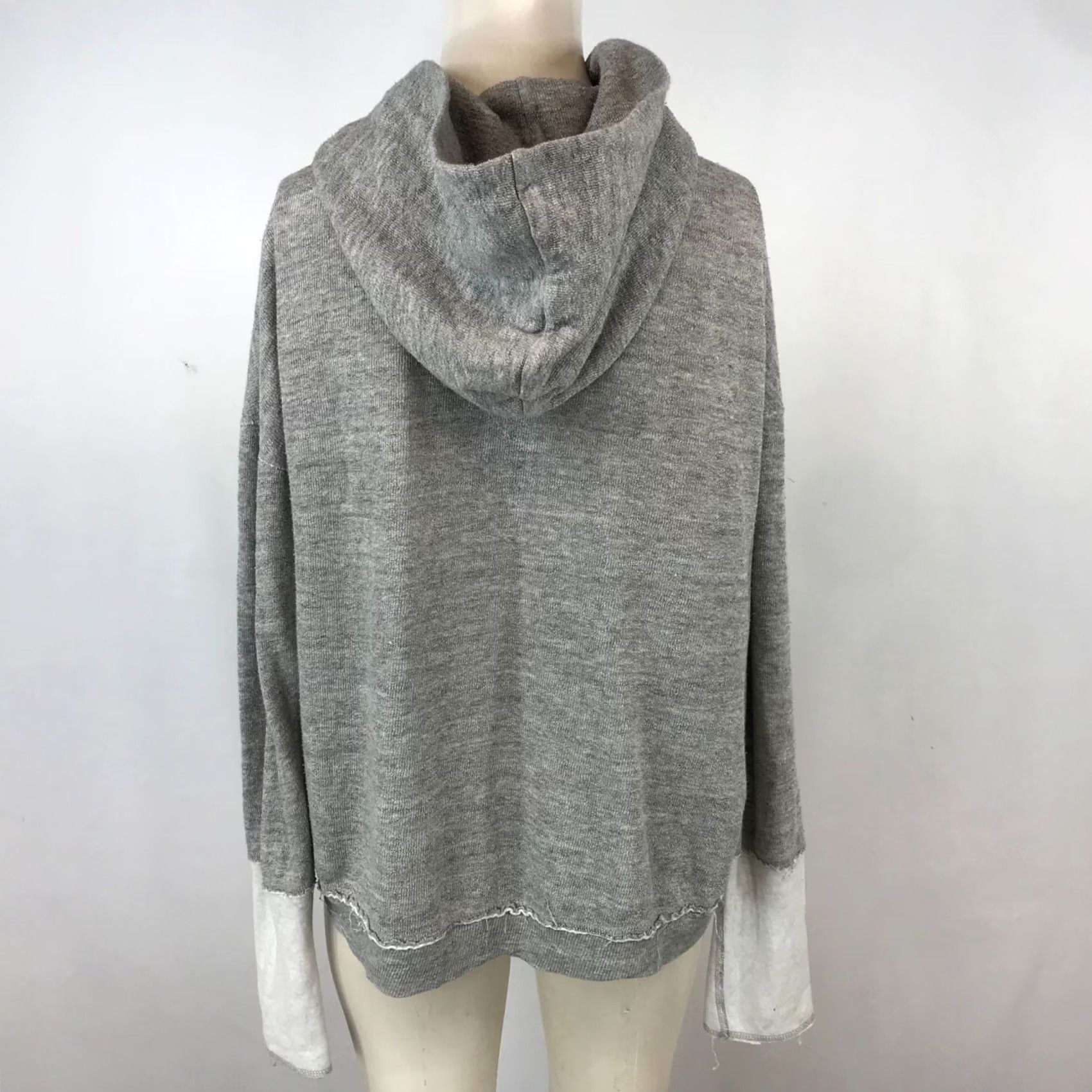 Vintage WILFRED FREE WOMEN'S S GRAY LONG SLEEVE FULL ZIP HOODED SWEATSHIRT Size S / US 4 / IT 40 - 5 Thumbnail