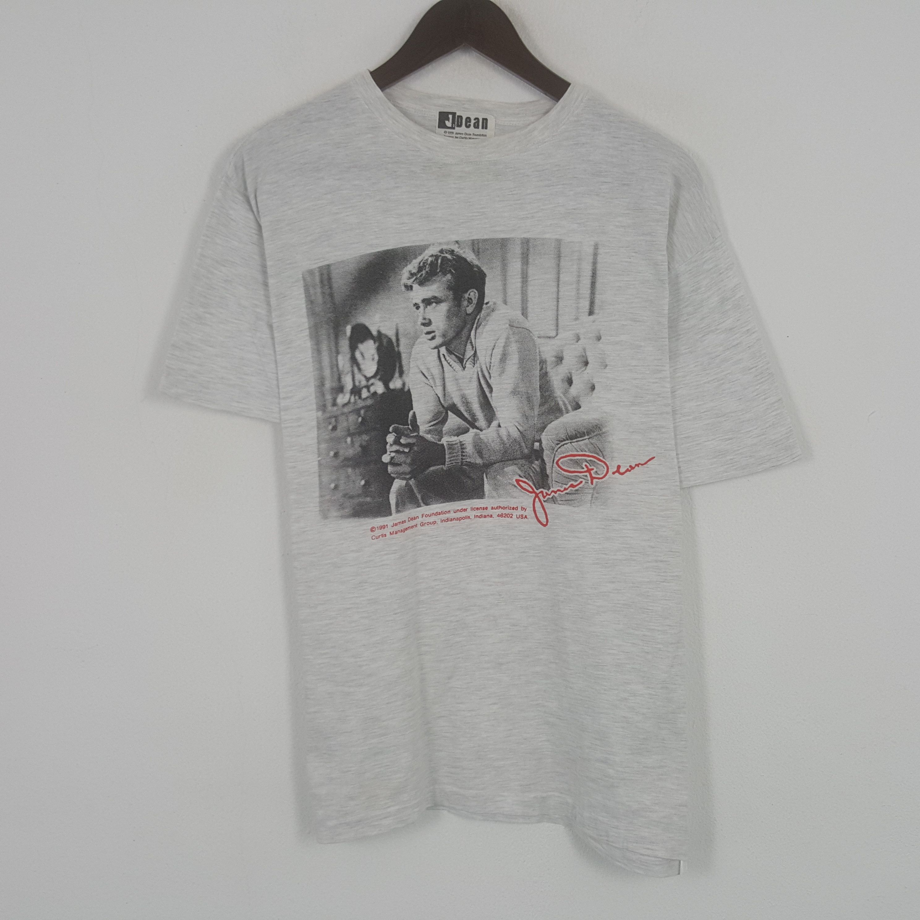 Band Tees × Vintage Vintage James Dean Tshirt Size US M / EU 48-50 / 2 - 1 Thumbnail
