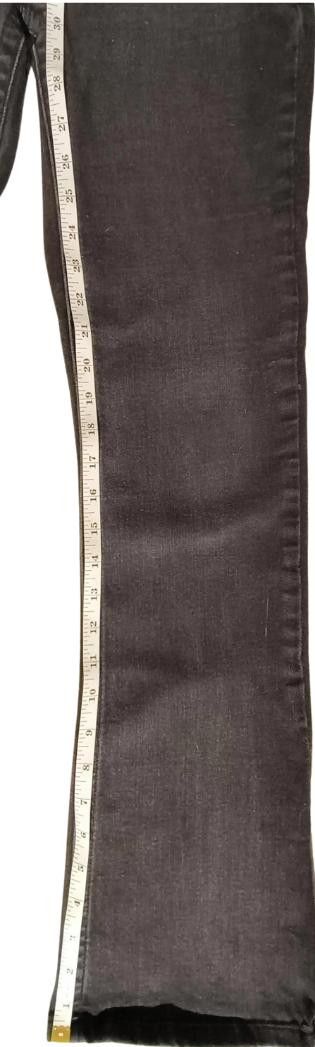 Studio Seven Seven7 Women's Tall Black Boot Cut Stretch Jeans Size 4 Size 27" / US 4 / IT 40 - 11 Thumbnail