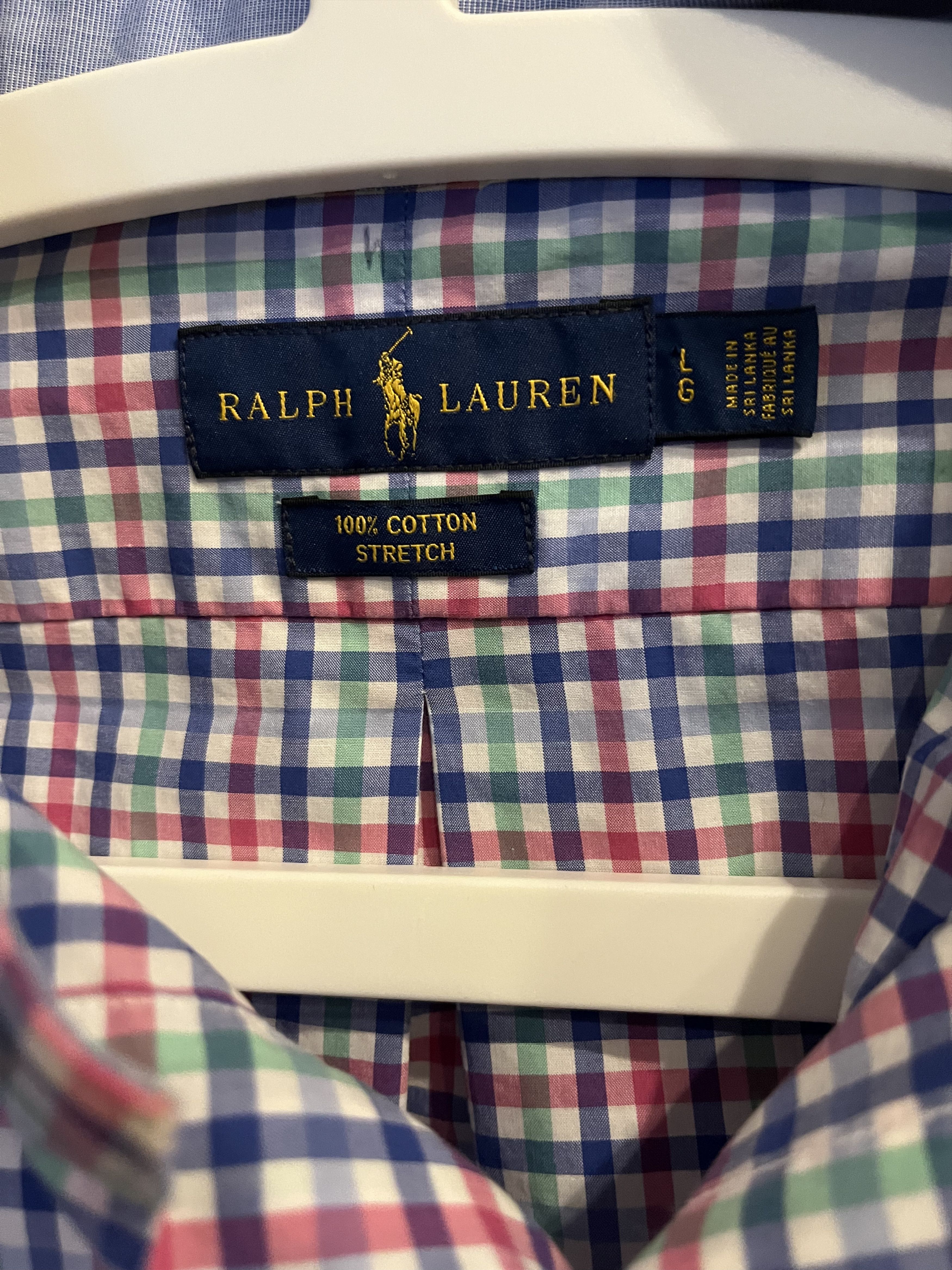 Polo Ralph Lauren Ralph Lauren Patterned Mens Button Up Size L Size US L / EU 52-54 / 3 - 3 Thumbnail